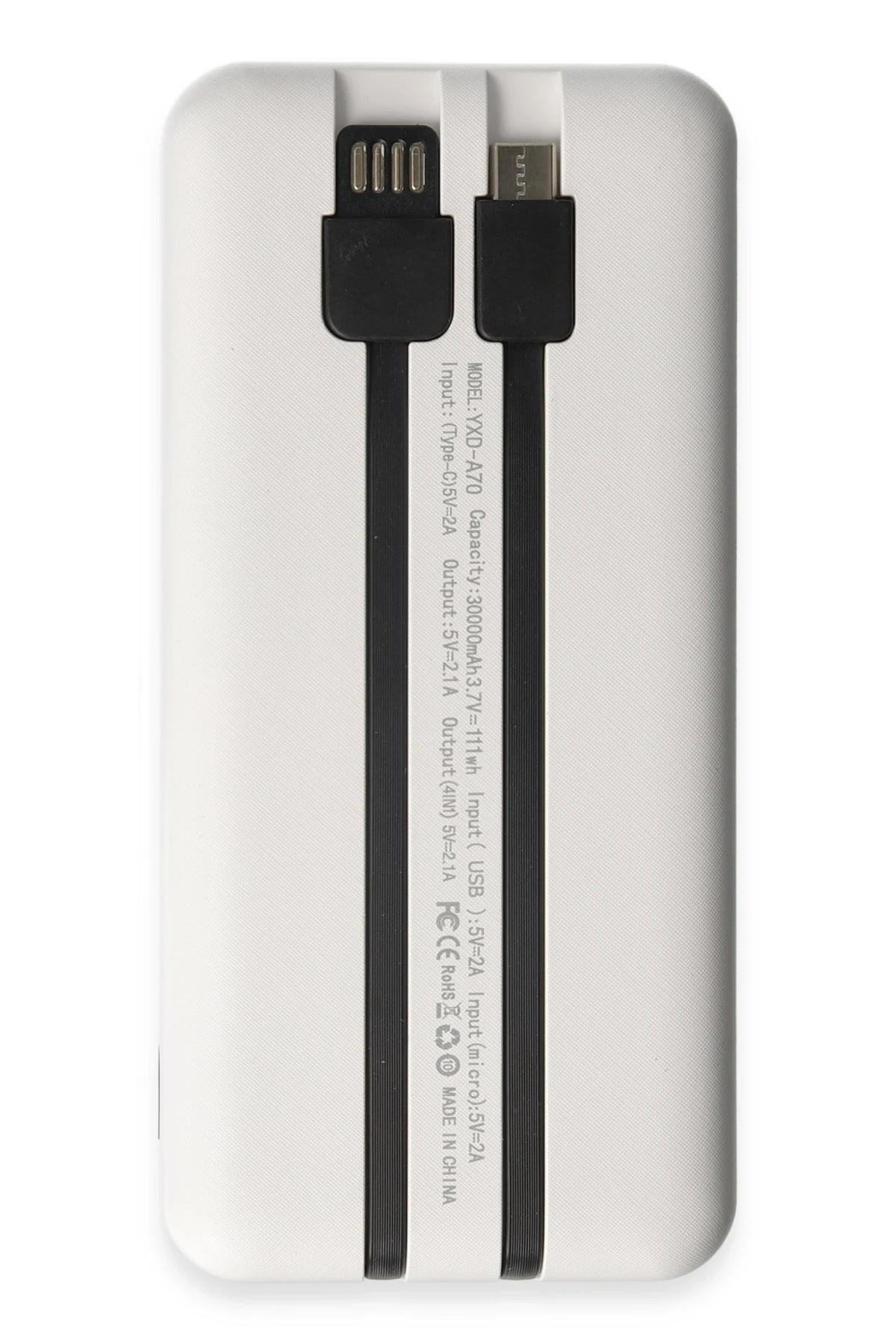 Yosonda A70 4in1 30.000 mAh Powerbank - Beyaz — görsel 4