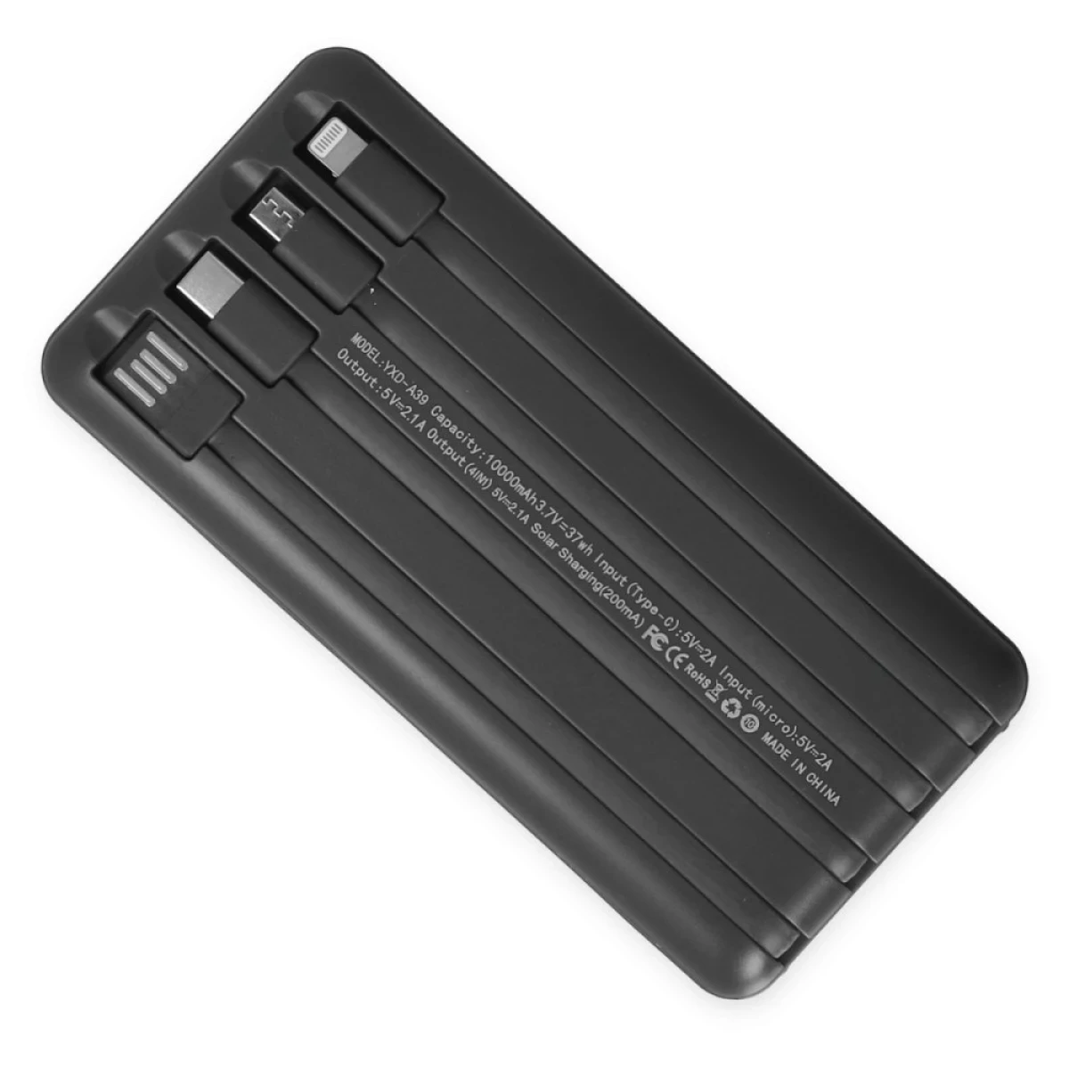 Yosonda A79 4in1 20.000 mAh Powerbank - Siyah — görsel 9
