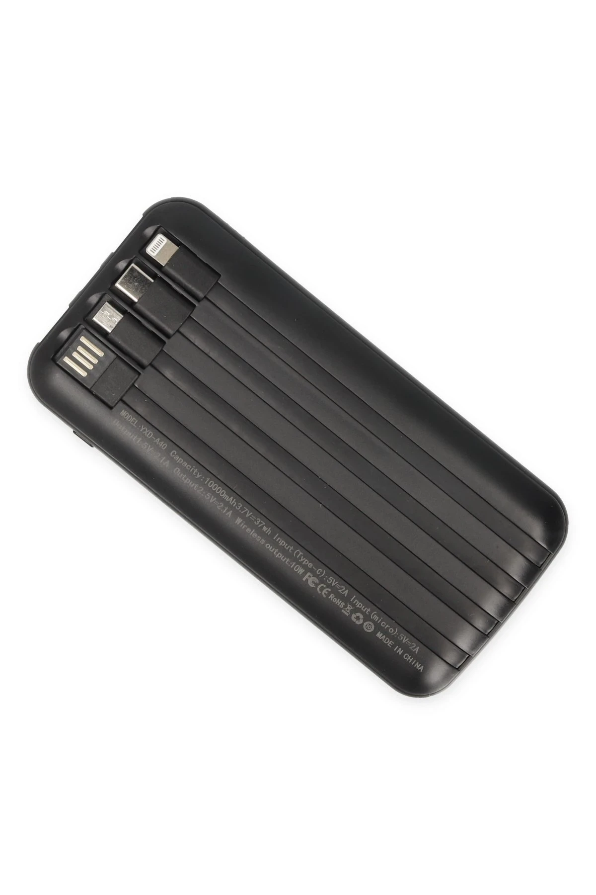 Yosonda A87 4in1 20.000 mAh Powerbank - Siyah