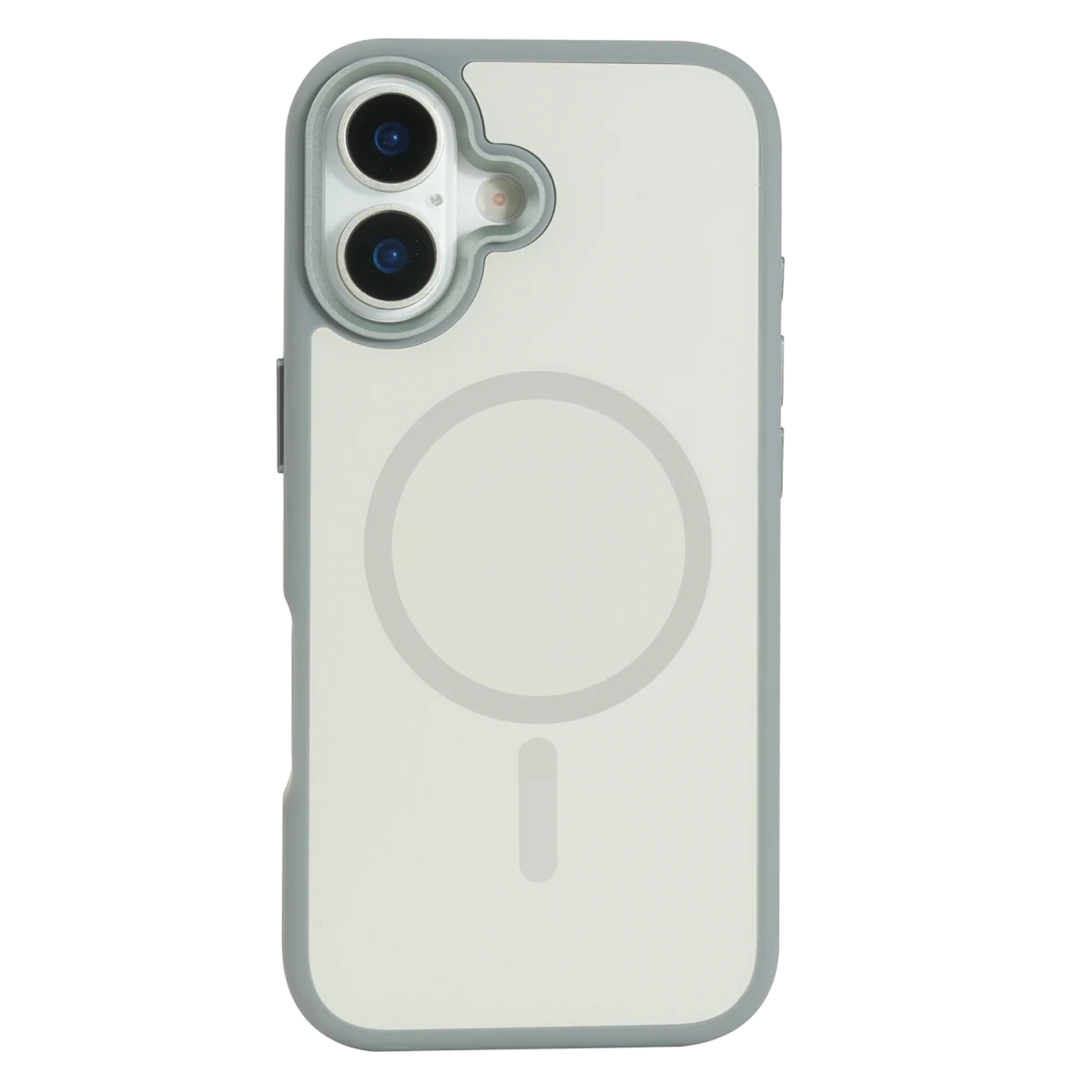 URR Apple iPhone 17 IRIS Matte Pure Glass Magsafe Kapak - Titan Gri