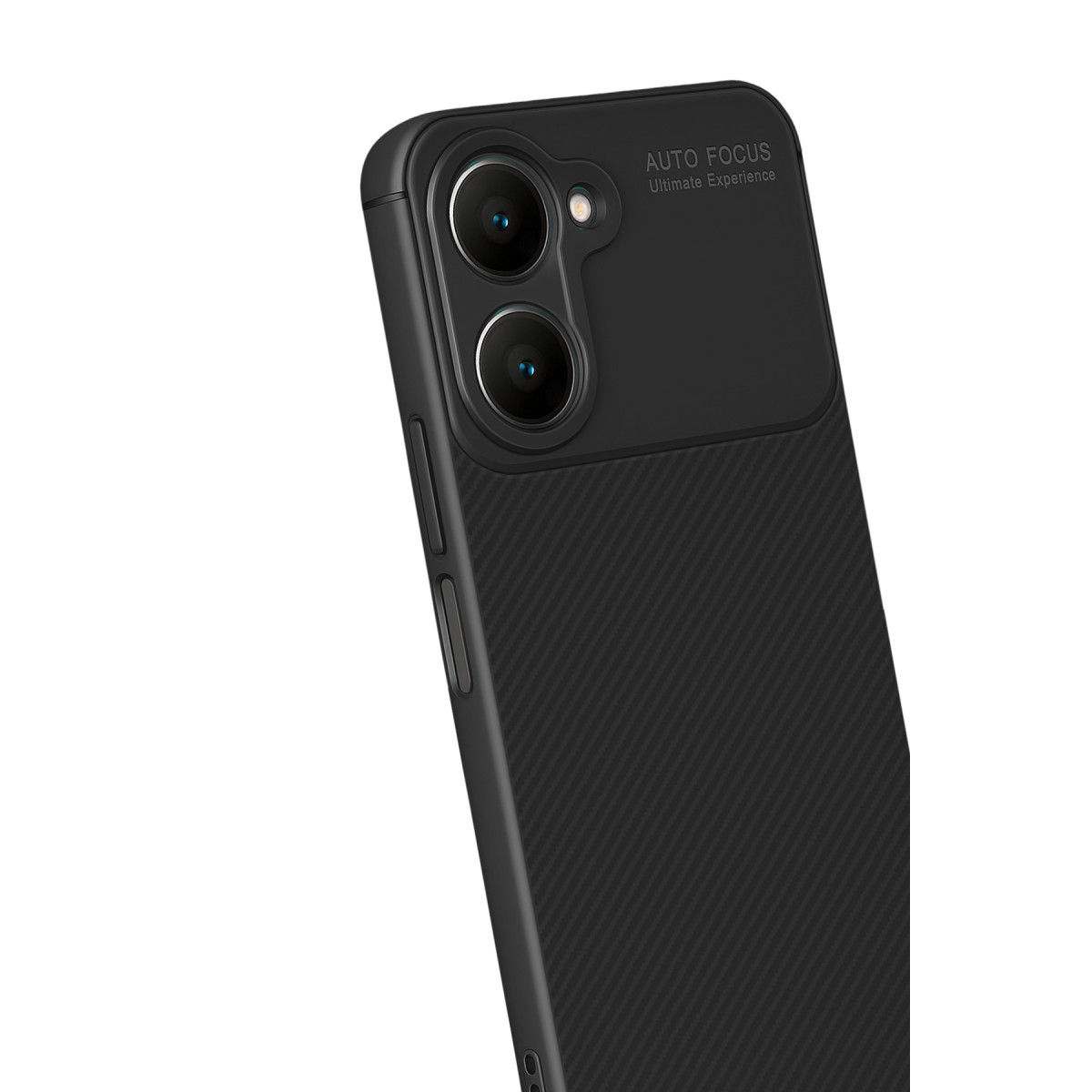Newface Vivo Y18 Kılıf Auto Focus Karbon Kapak - Siyah — görsel 9