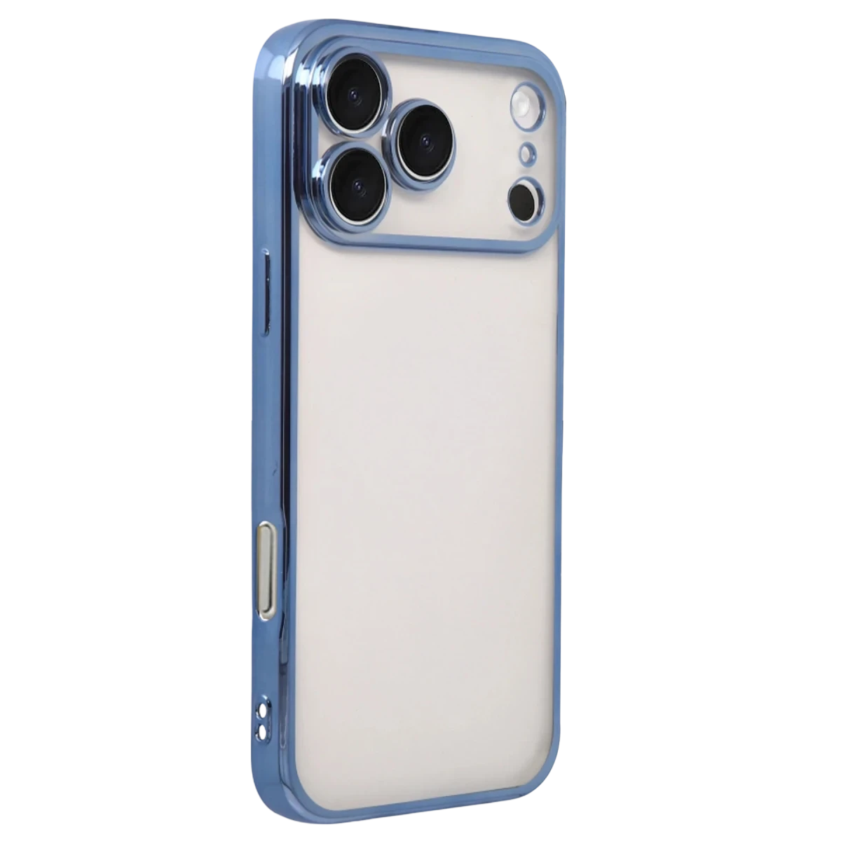 Newface Apple iPhone 17 Pro Razer Lensli Silikon - Açık Mavi — görsel 5