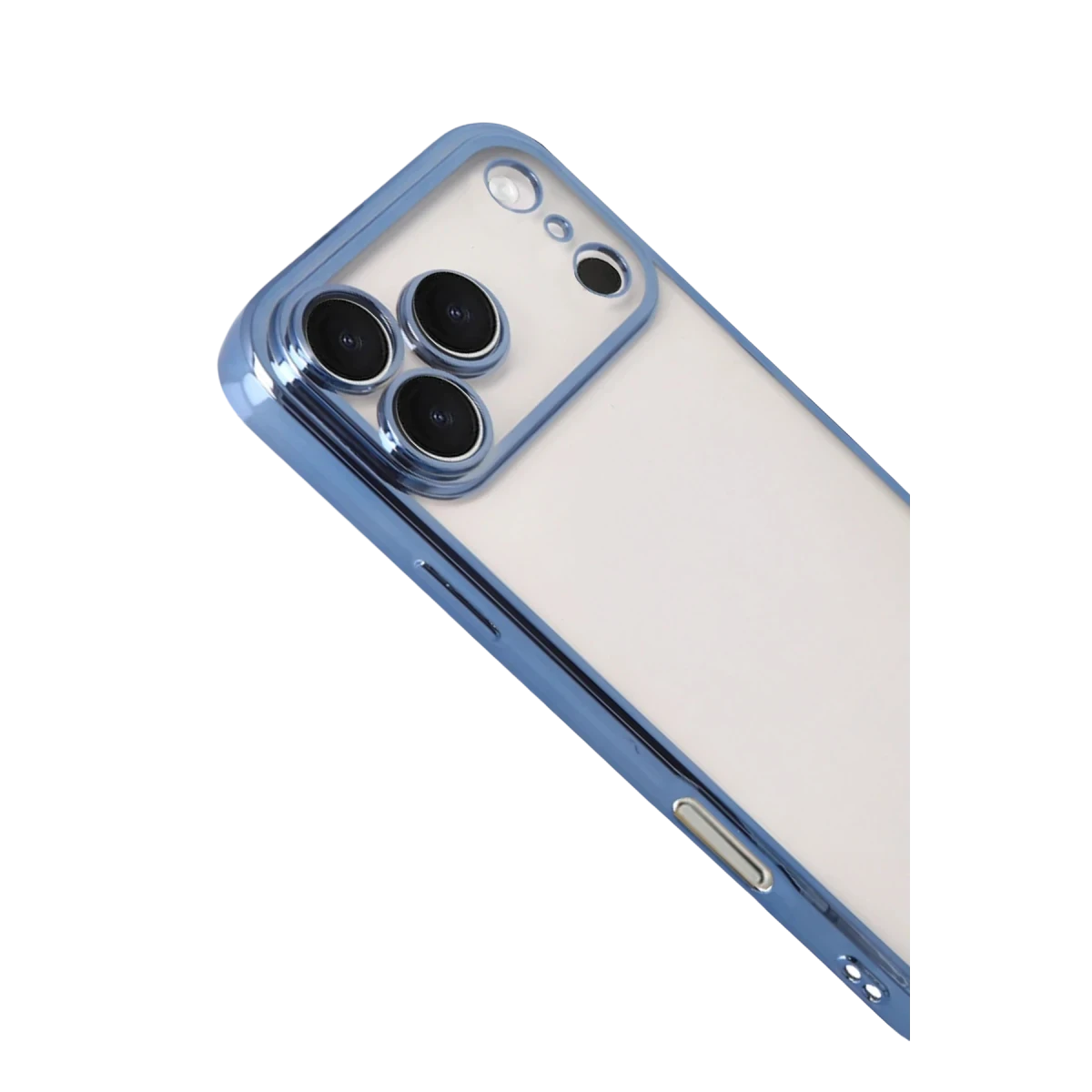 Newface Apple iPhone 17 Pro Razer Lensli Silikon - Açık Mavi — görsel 6