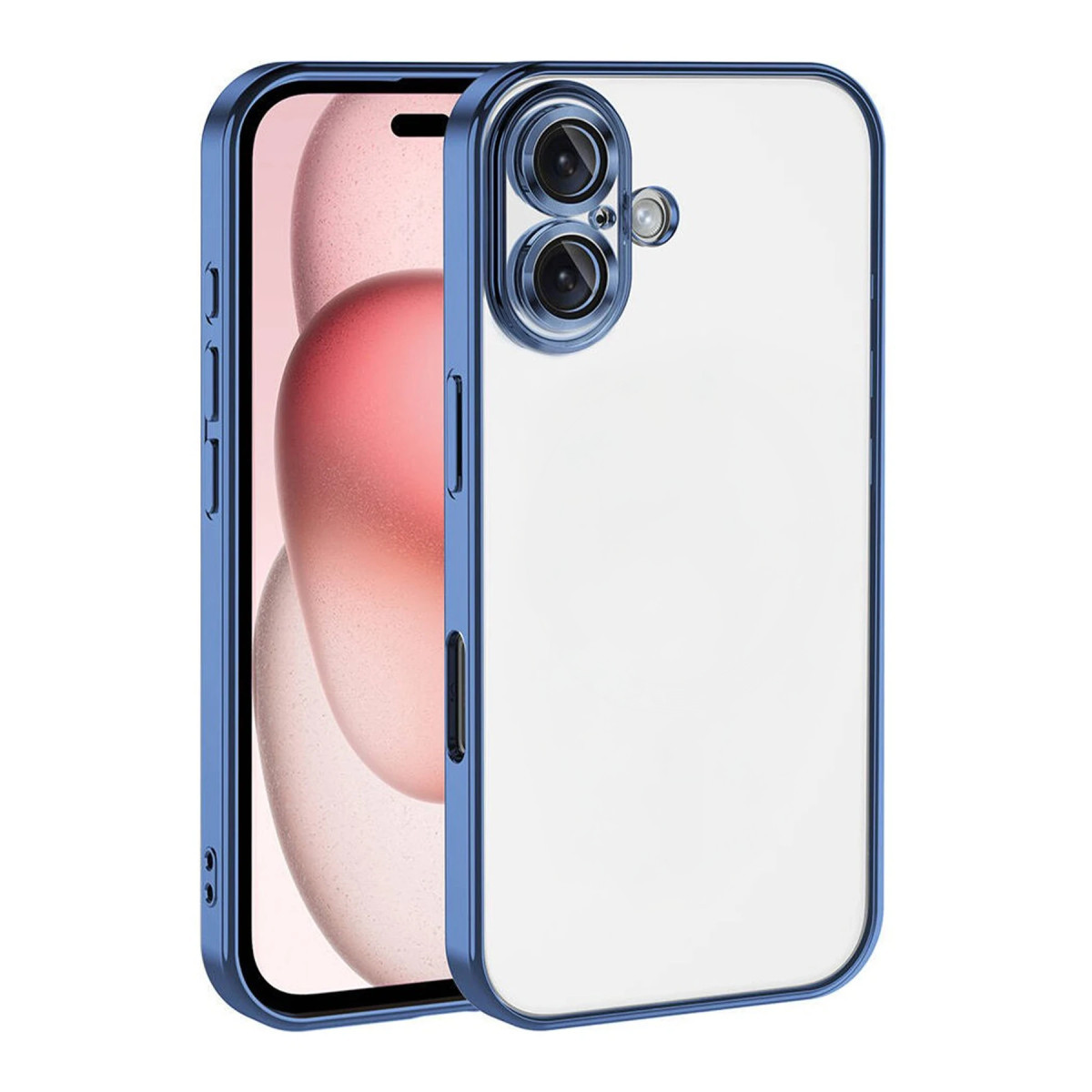 Newface Apple iPhone 17 Razer Lensli Silikon - Açık Mavi — görsel 7