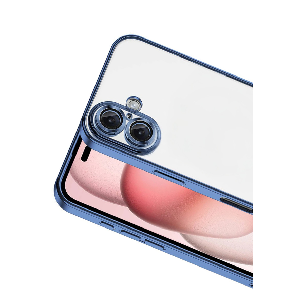 Newface Apple iPhone 17 Razer Lensli Silikon - Açık Mavi — görsel 8