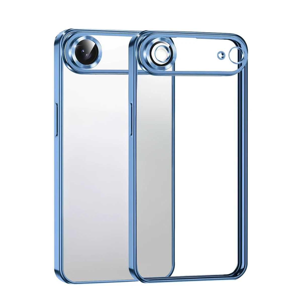 Newface Apple iPhone 17 Air Razer Lensli Silikon - Açık Mavi — görsel 2