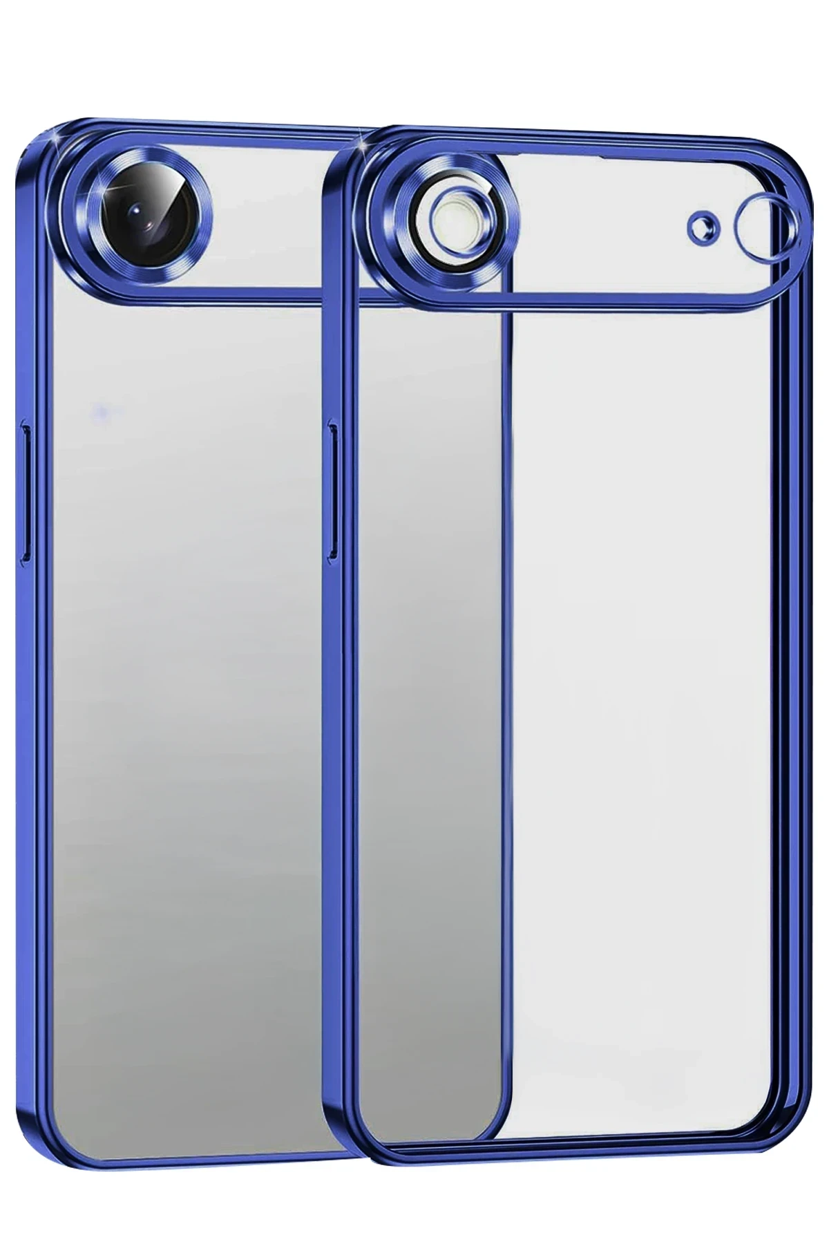 Newface Apple iPhone 17 Air Razer Lensli Silikon - Lacivert
