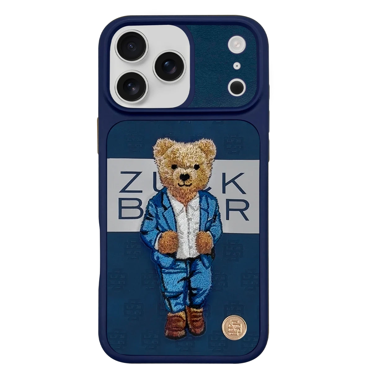 ZuckBear Apple iPhone 17 Pro Paris Gentleman Kapak - Suit