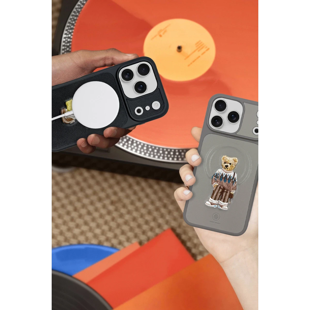 ZuckBear Apple iPhone 17 Pro Max Aristo Kapak - Titan Gri