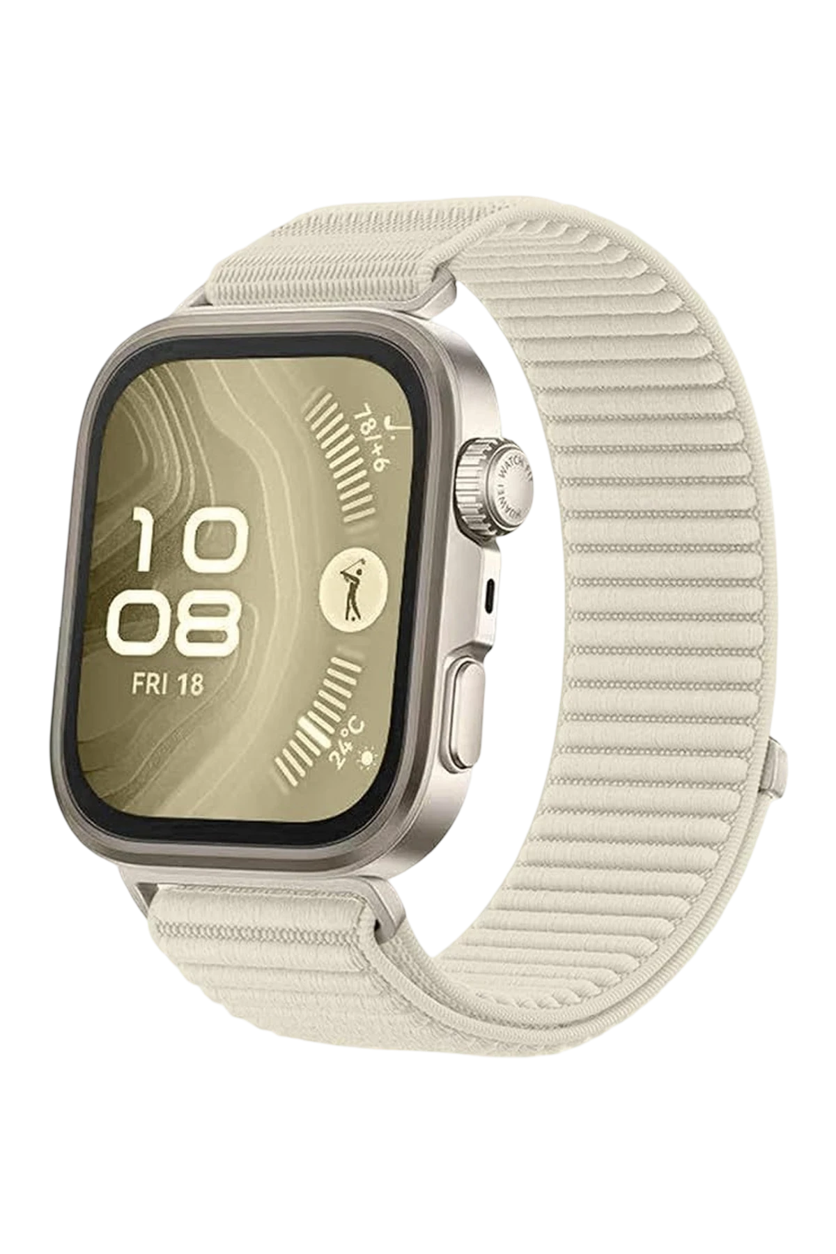 Newface Huawei Fit 4 Braid Kordon - Yıldız Işığı