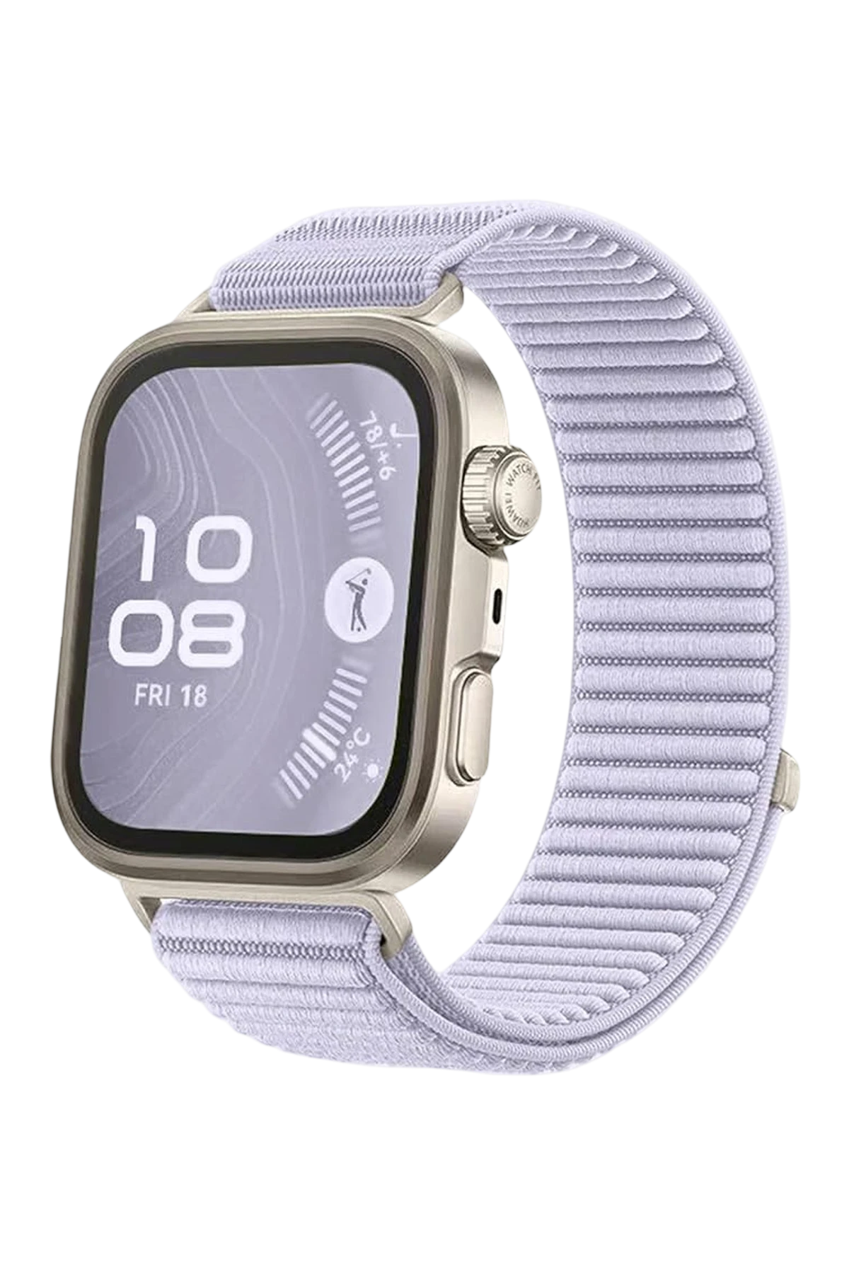 Newface Huawei Fit 4 Braid Kordon - Lila