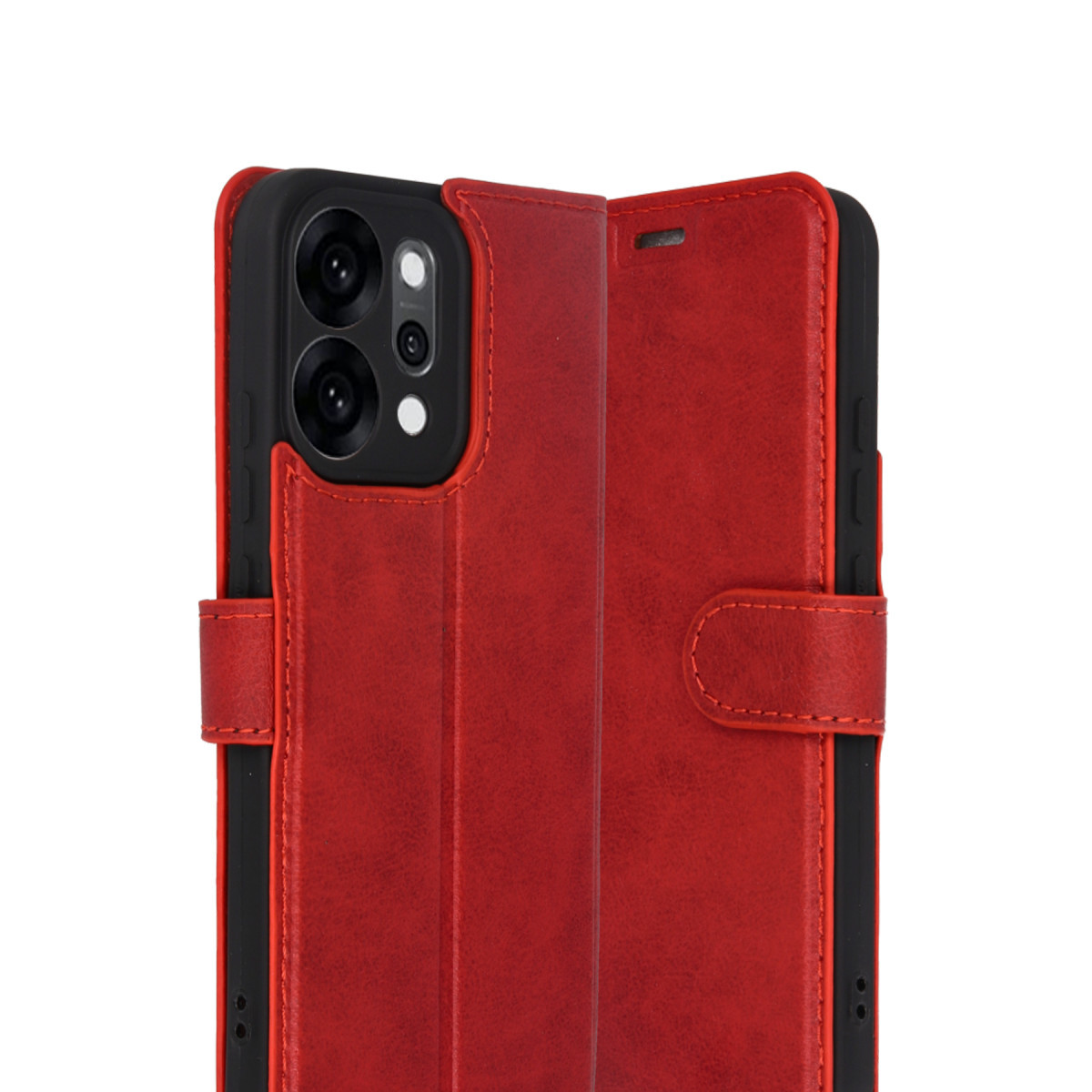 Newface Oppo Reno 14 Trend S Plus Kapaklı Kılıf - Kırmızı — görsel 8