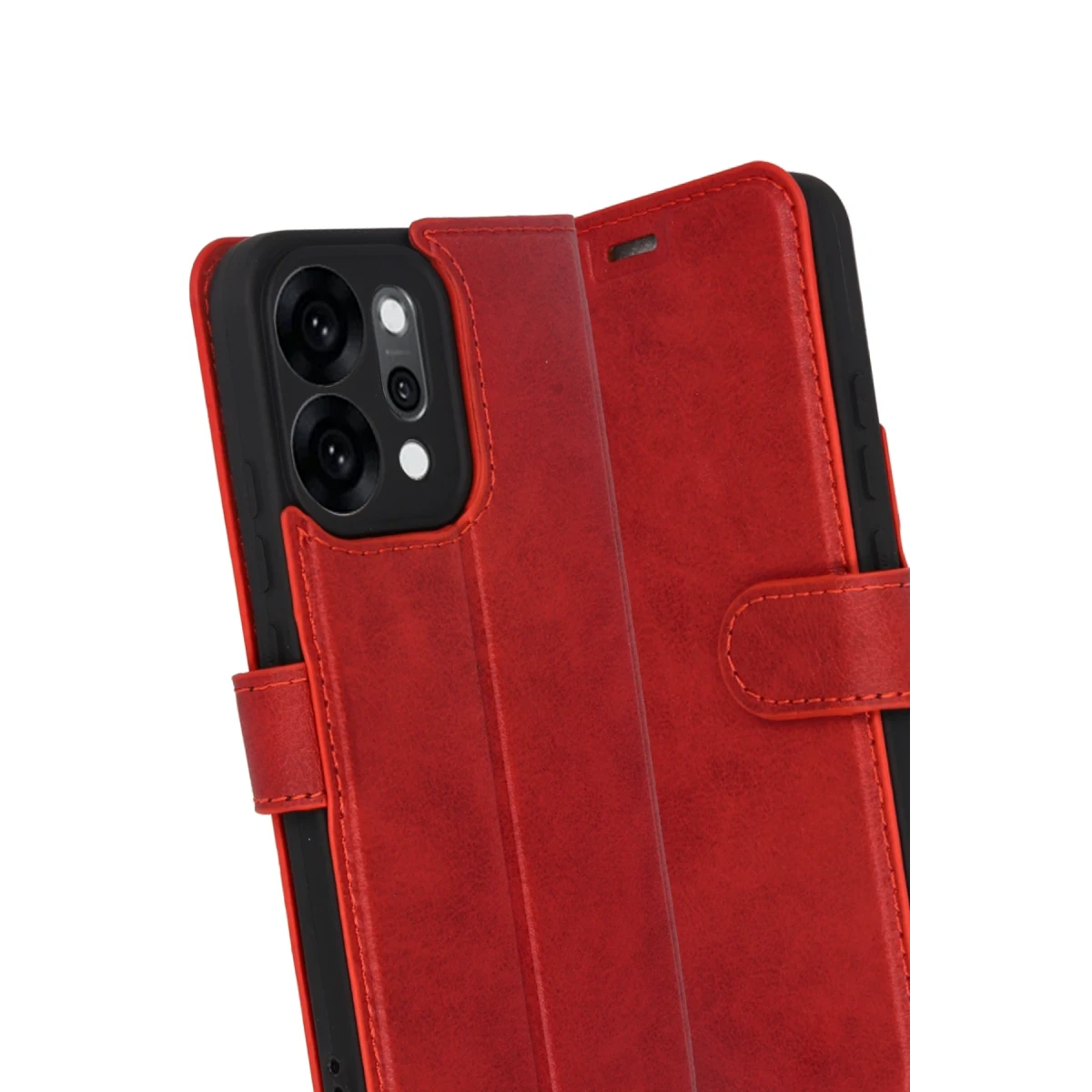 Newface Oppo Reno 14 Trend S Plus Kapaklı Kılıf - Kırmızı — görsel 6