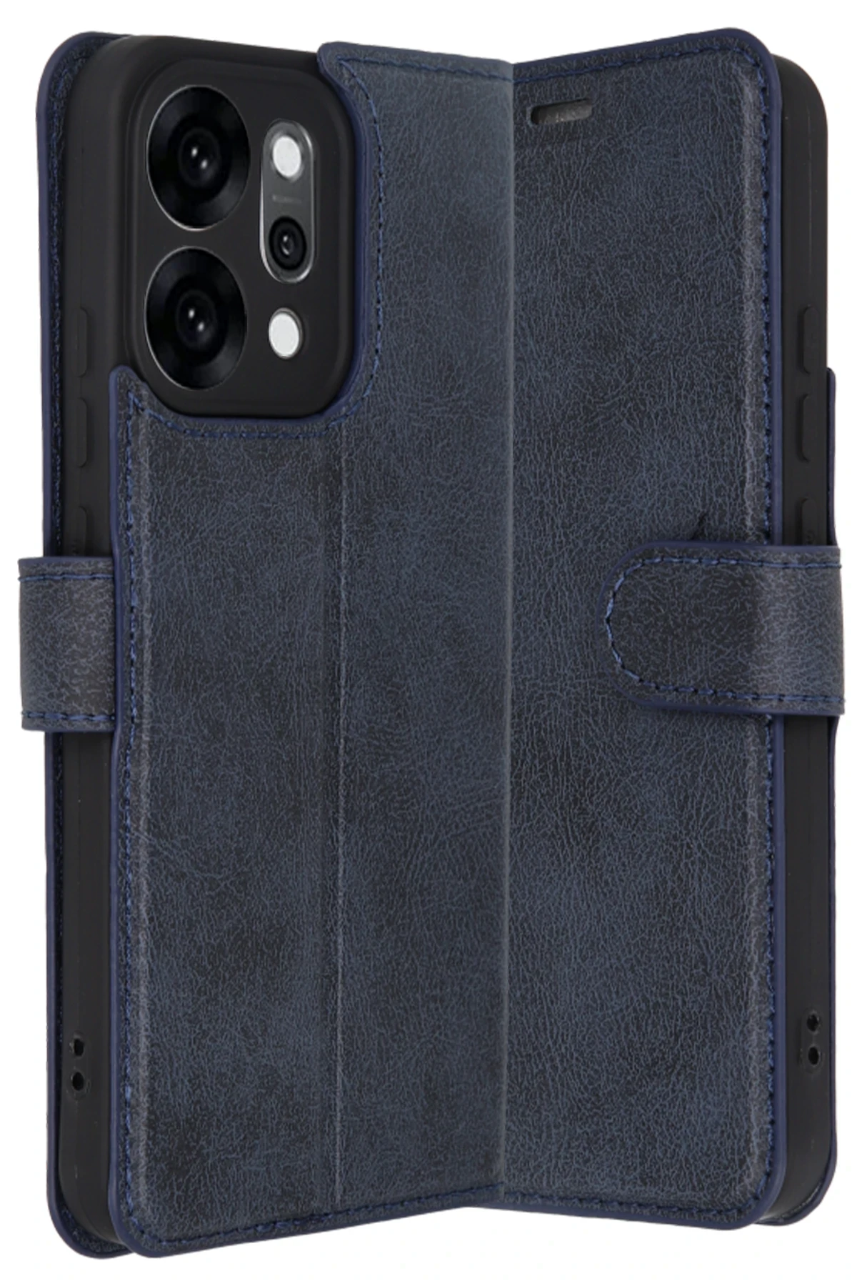 Newface Oppo Reno 14 Trend S Plus Kapaklı Kılıf - Lacivert