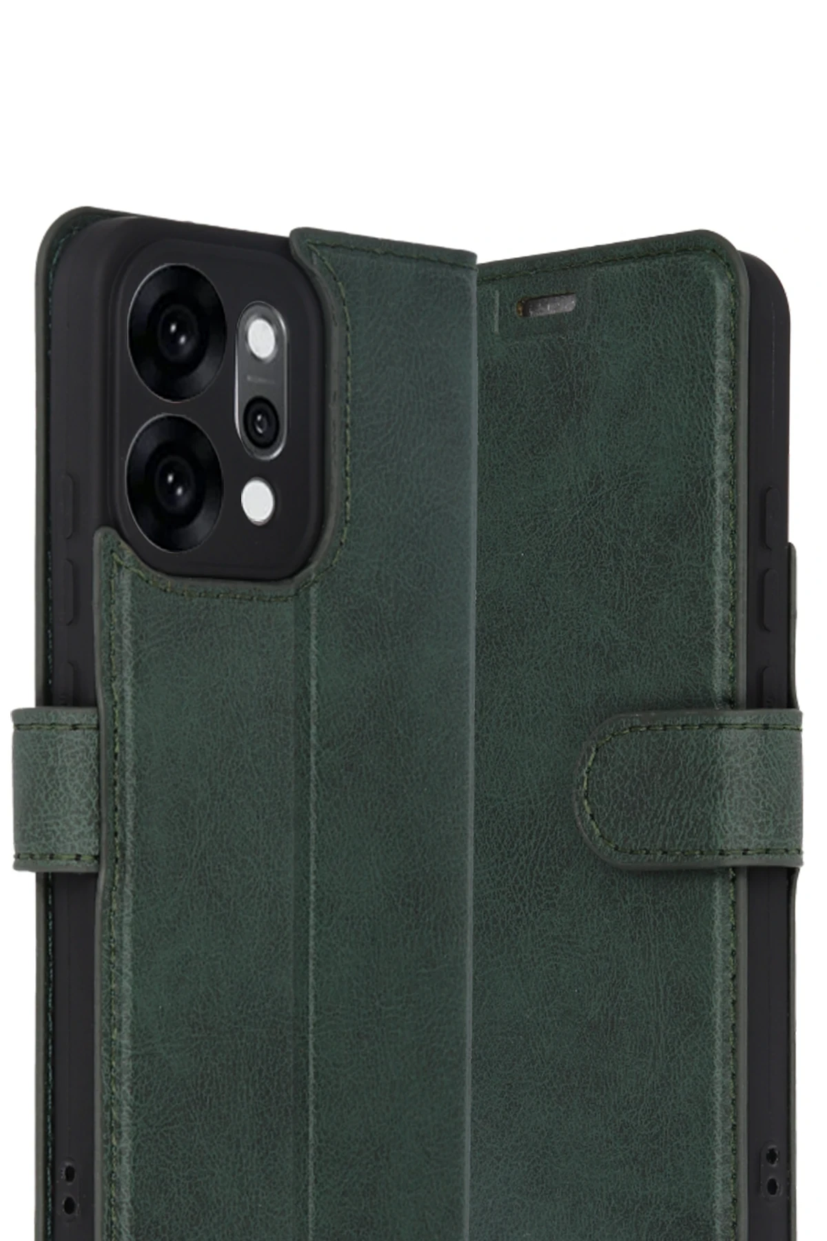 Newface Oppo Reno 14 Trend S Plus Kapaklı Kılıf - Yeşil
