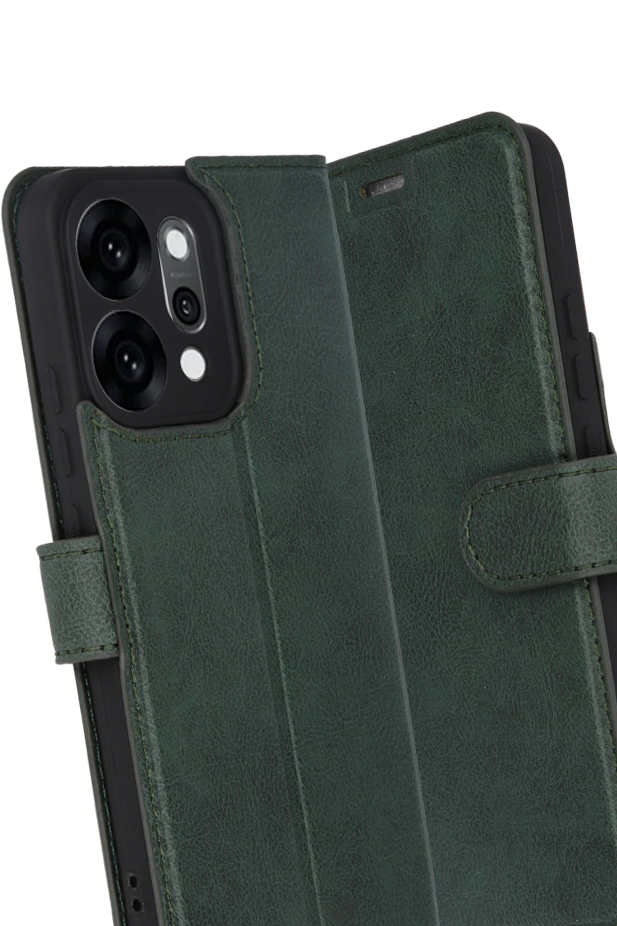 Newface Oppo Reno 14 Trend S Plus Kapaklı Kılıf - Yeşil