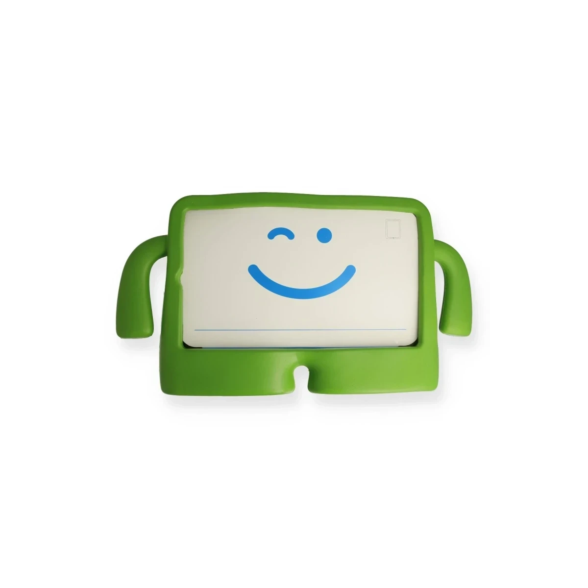 Newface Samsung Galaxy Tab A9 Kılıf Karakter Tablet Silikon - Yeşil