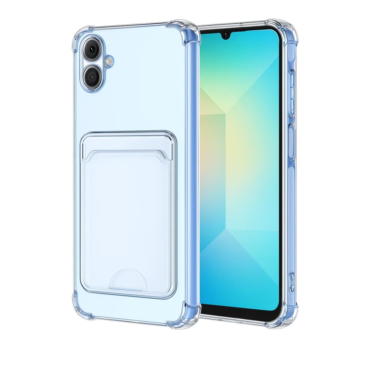 Newface Samsung Galaxy A07 4G Kart Şeffaf Silikon - Şeffaf — görsel 2