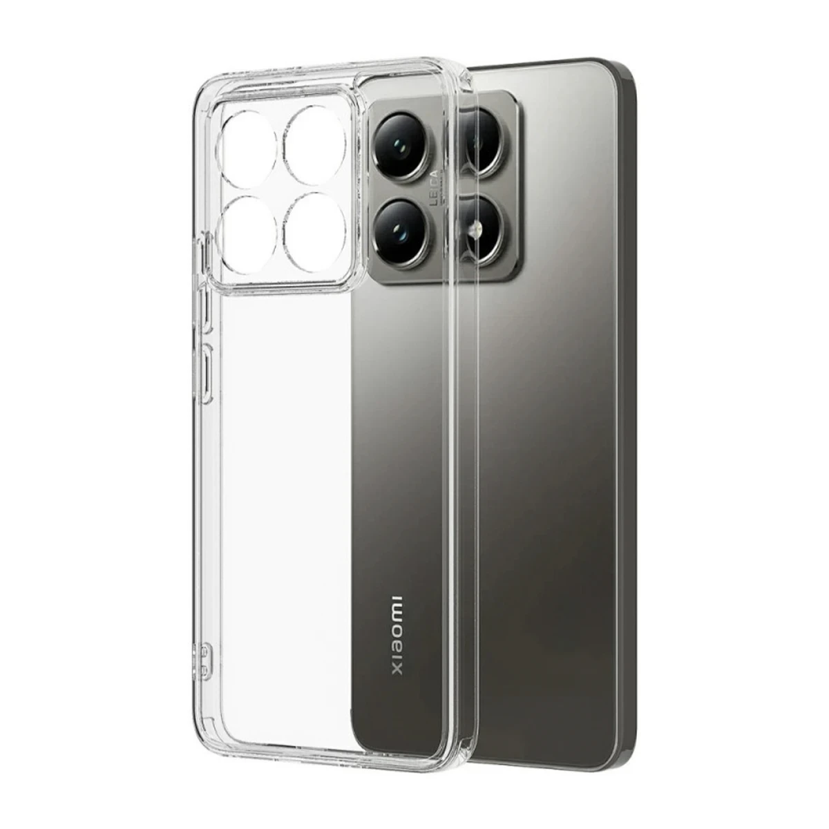 Newface Xiaomi Mi 15T Lüx Şeffaf Silikon - Şeffaf — görsel 2