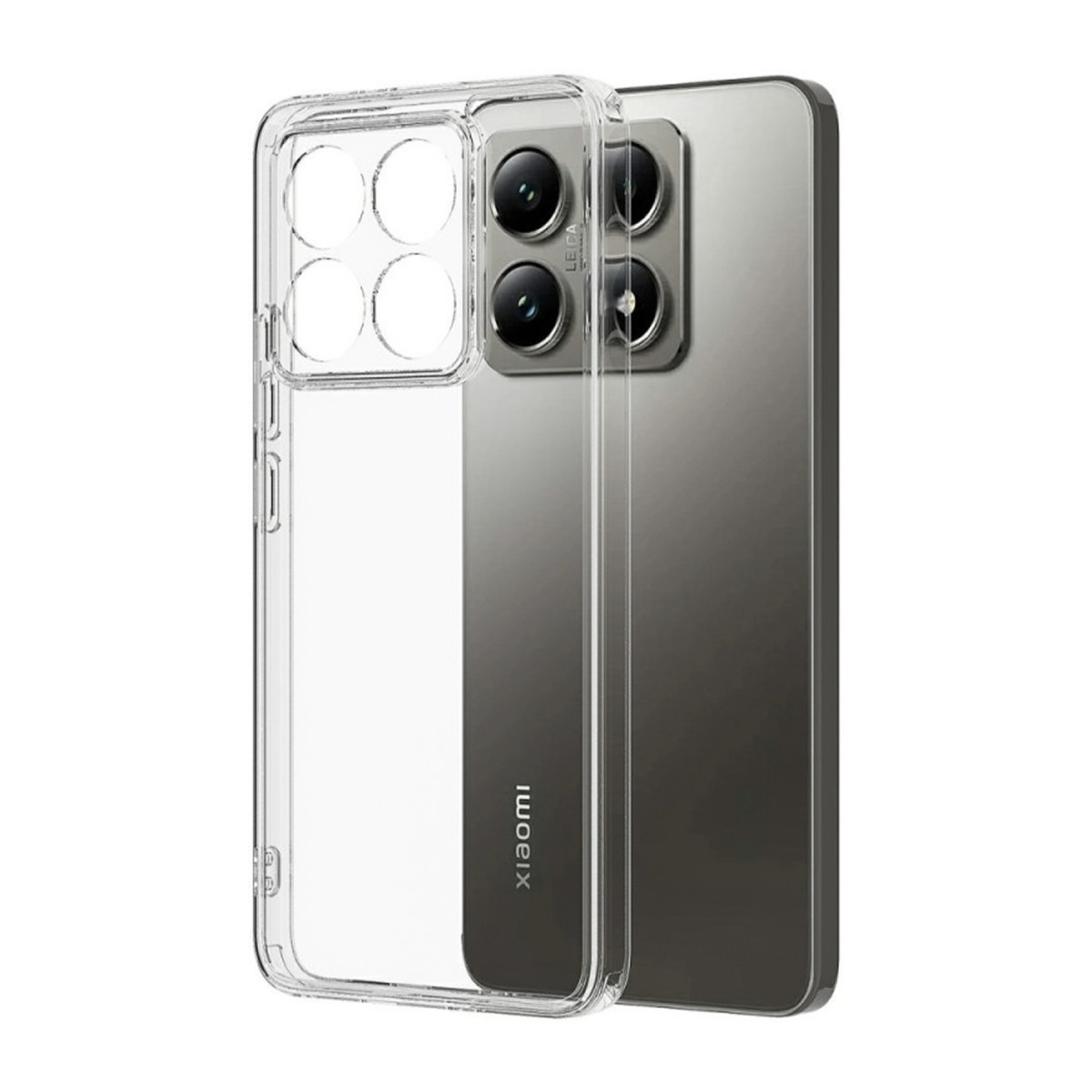 Newface Xiaomi Mi 15T Lüx Şeffaf Silikon - Şeffaf — görsel 3