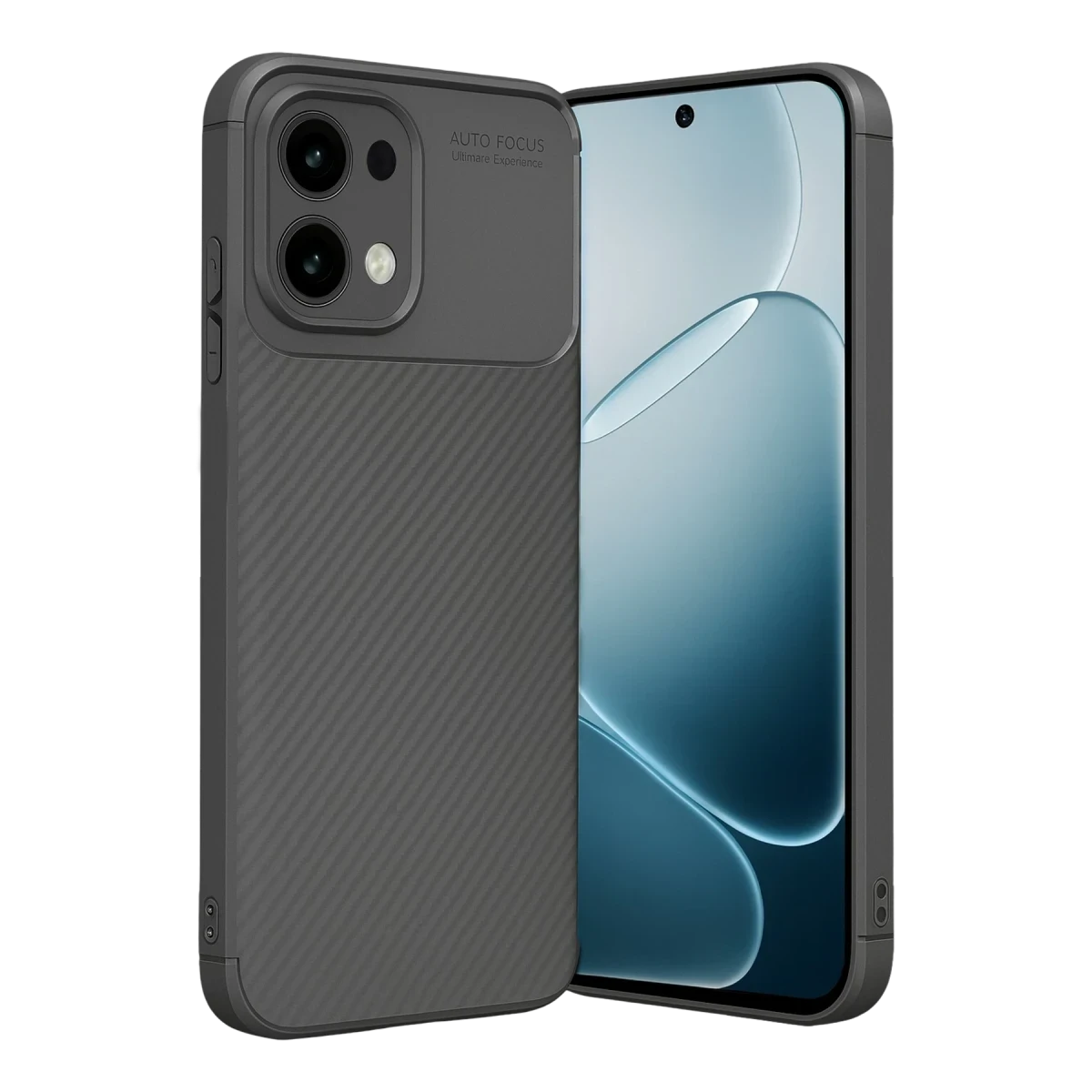 Newface Oppo A6 Pro 4G Auto Focus Karbon Kapak - Gri — görsel 4