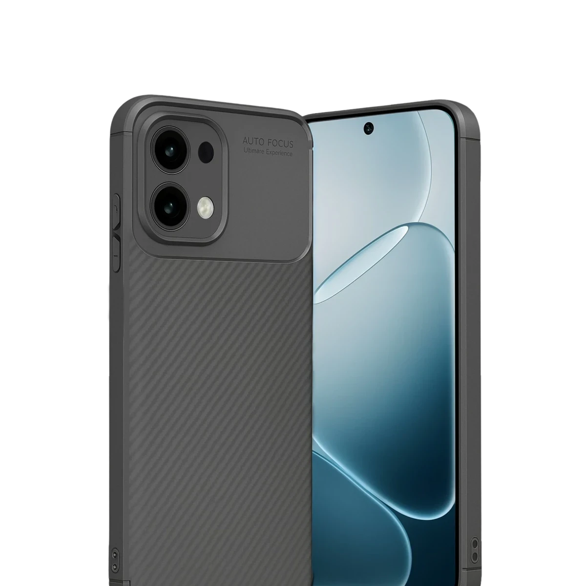Newface Oppo A6 Pro 4G Auto Focus Karbon Kapak - Gri — görsel 6