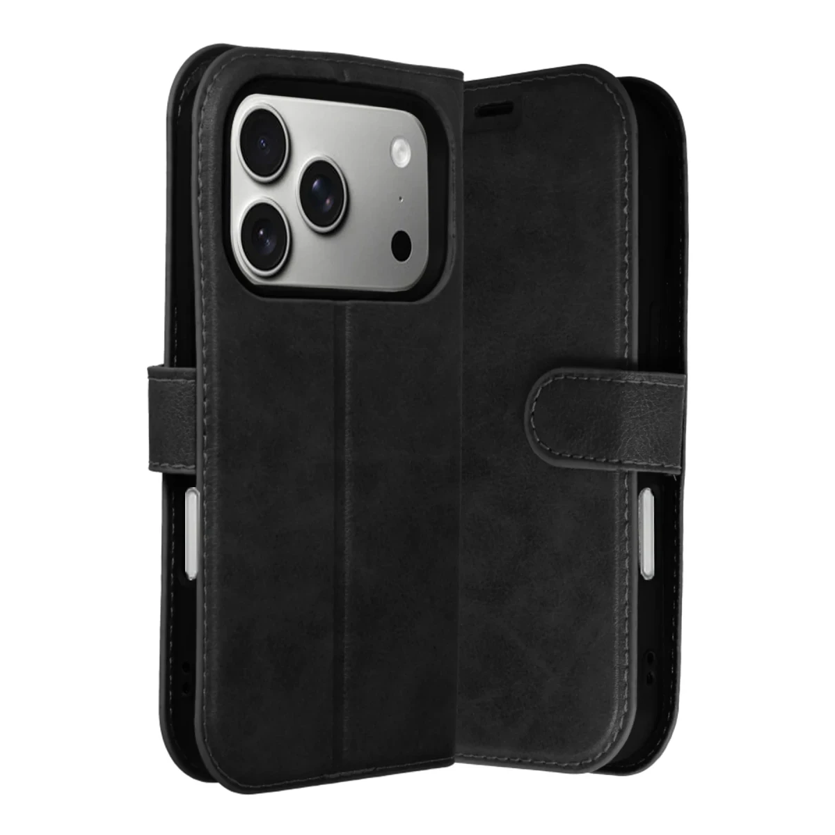 Newface Apple iPhone 17 Pro Max Trend S Plus Kapaklı Kılıf - Siyah — görsel 4