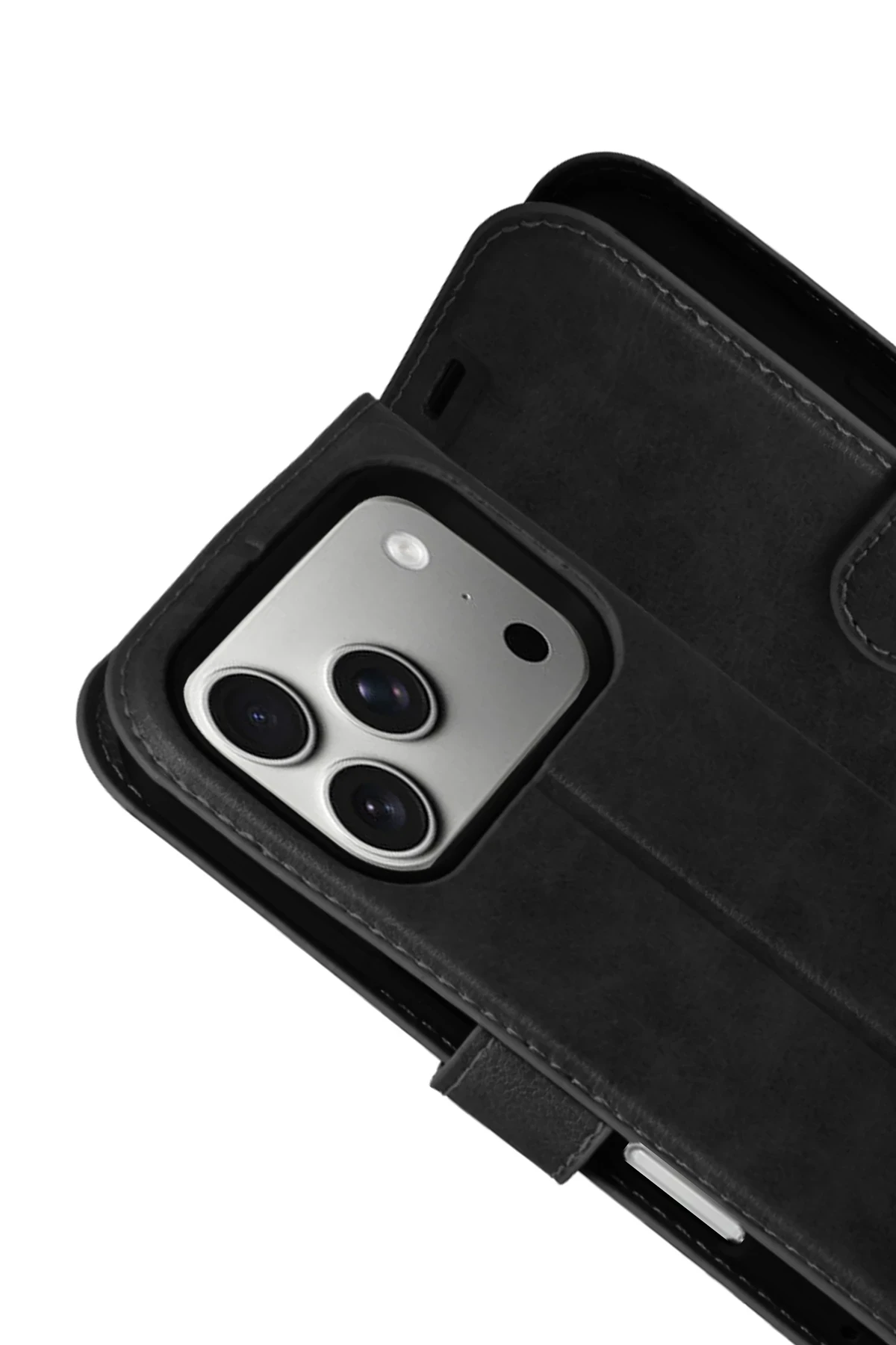Newface Apple iPhone 17 Pro Max Trend S Plus Kapaklı Kılıf - Siyah — görsel 2