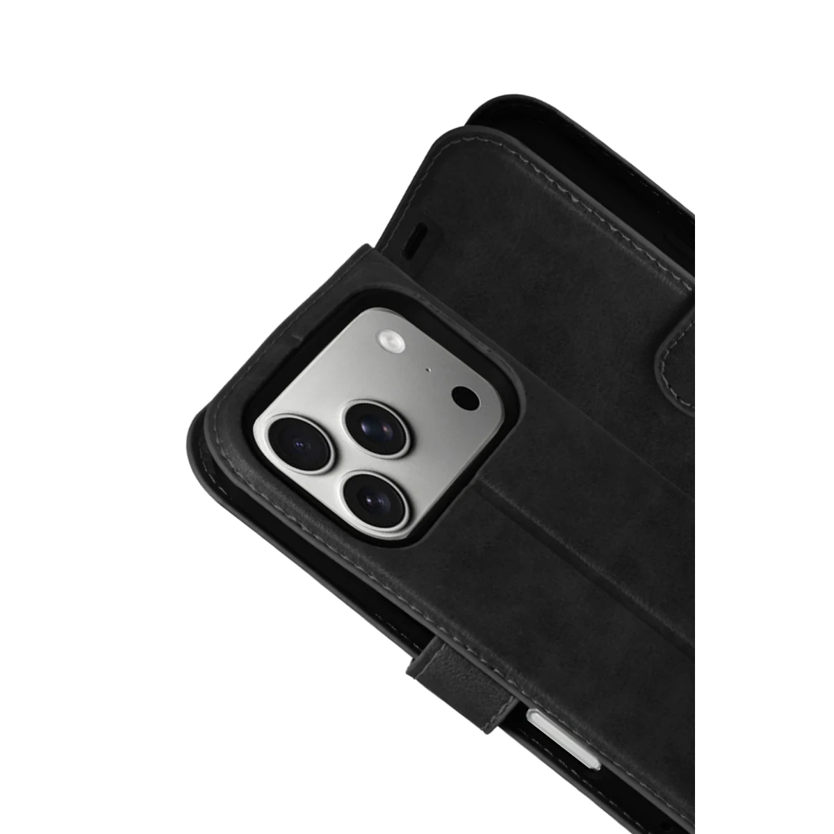 Newface Apple iPhone 17 Pro Max Trend S Plus Kapaklı Kılıf - Siyah — görsel 5