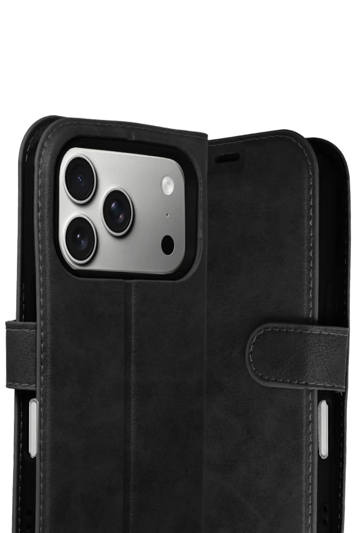 Newface Apple iPhone 17 Pro Max Trend S Plus Kapaklı Kılıf - Siyah — görsel 3