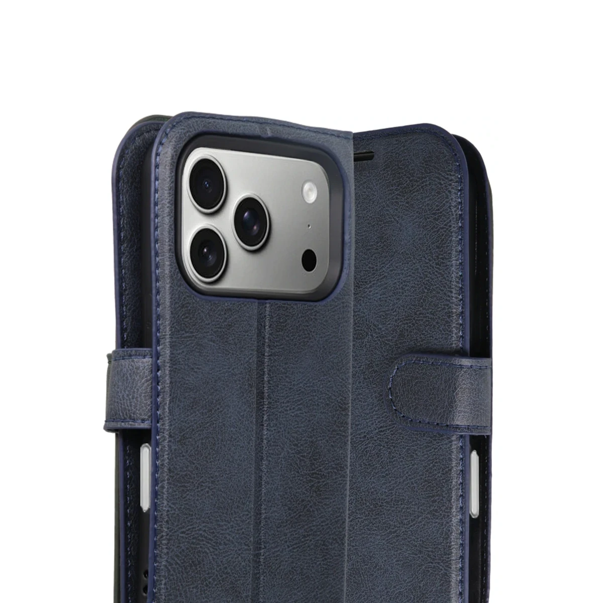 Newface Apple iPhone 17 Pro Max Trend S Plus Kapaklı Kılıf - Lacivert
