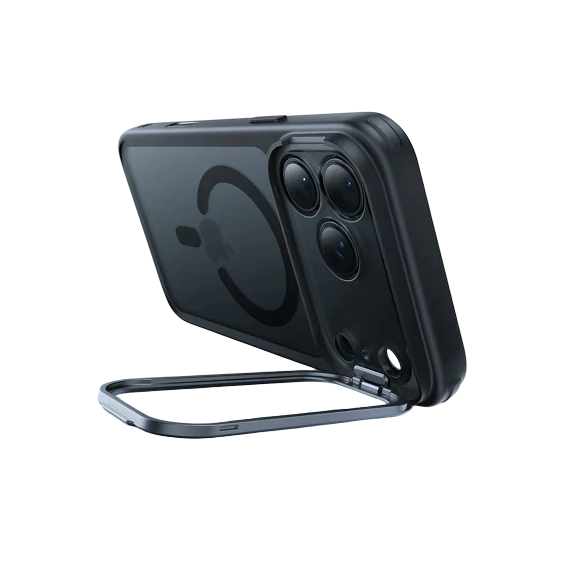 ESR Apple iPhone 17 Pro Max Classic Hybrid Magsafe Standlı Kapak - Buzlu Siyah