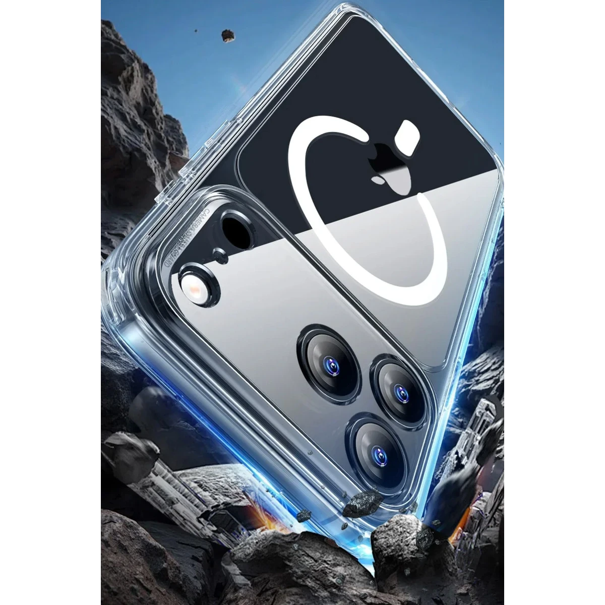 ESR Apple iPhone 17 Pro Classic Hybrid Magsafe Kapak - Şeffaf