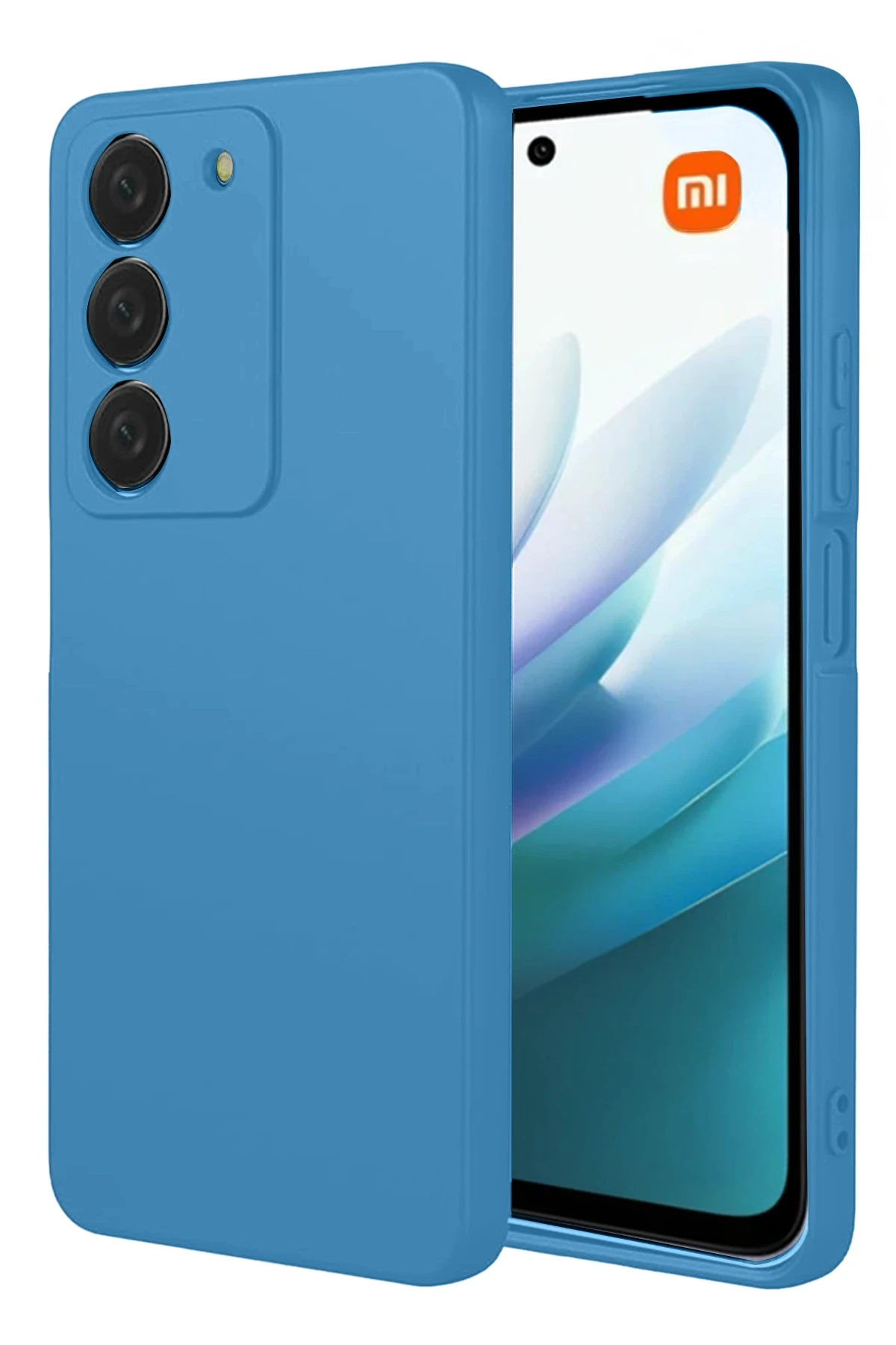 Newface Xiaomi Redmi 15 4G First Silikon - Mavi