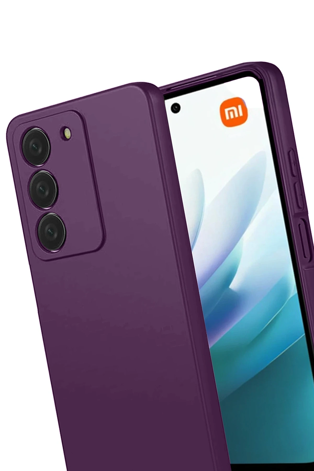 Newface Xiaomi Redmi 15 4G First Silikon - Mürdüm