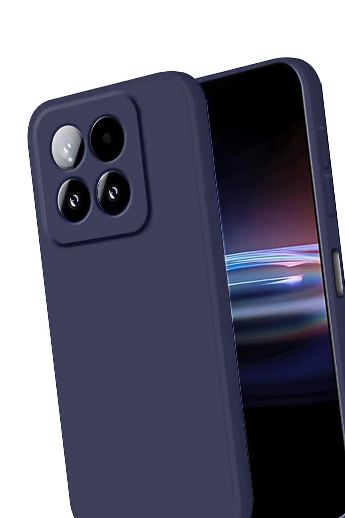 Newface Xiaomi Mi 15T First Silikon - Lacivert