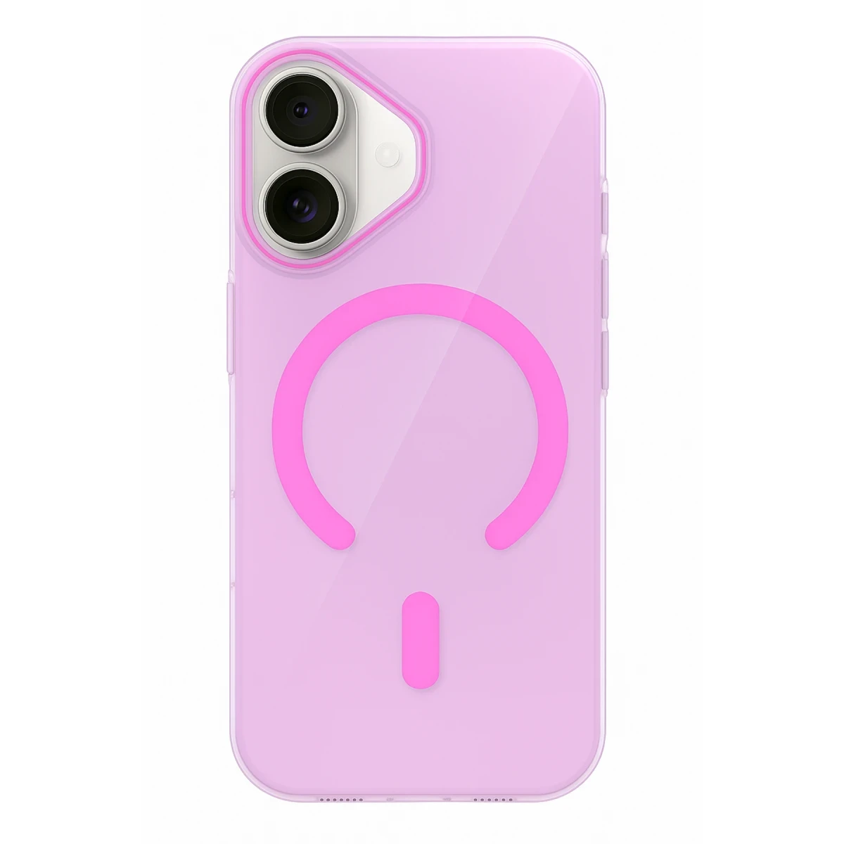 Joko Apple iPhone 17 PC Blank Magsafe Kapak - Pembe