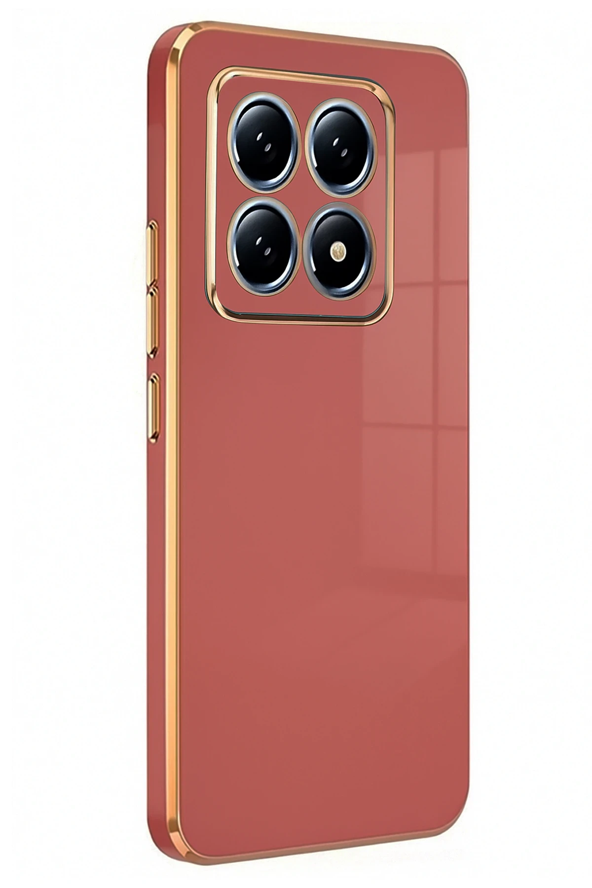 Newface Xiaomi Mi 14T Pro Volet Silikon - Kırmızı