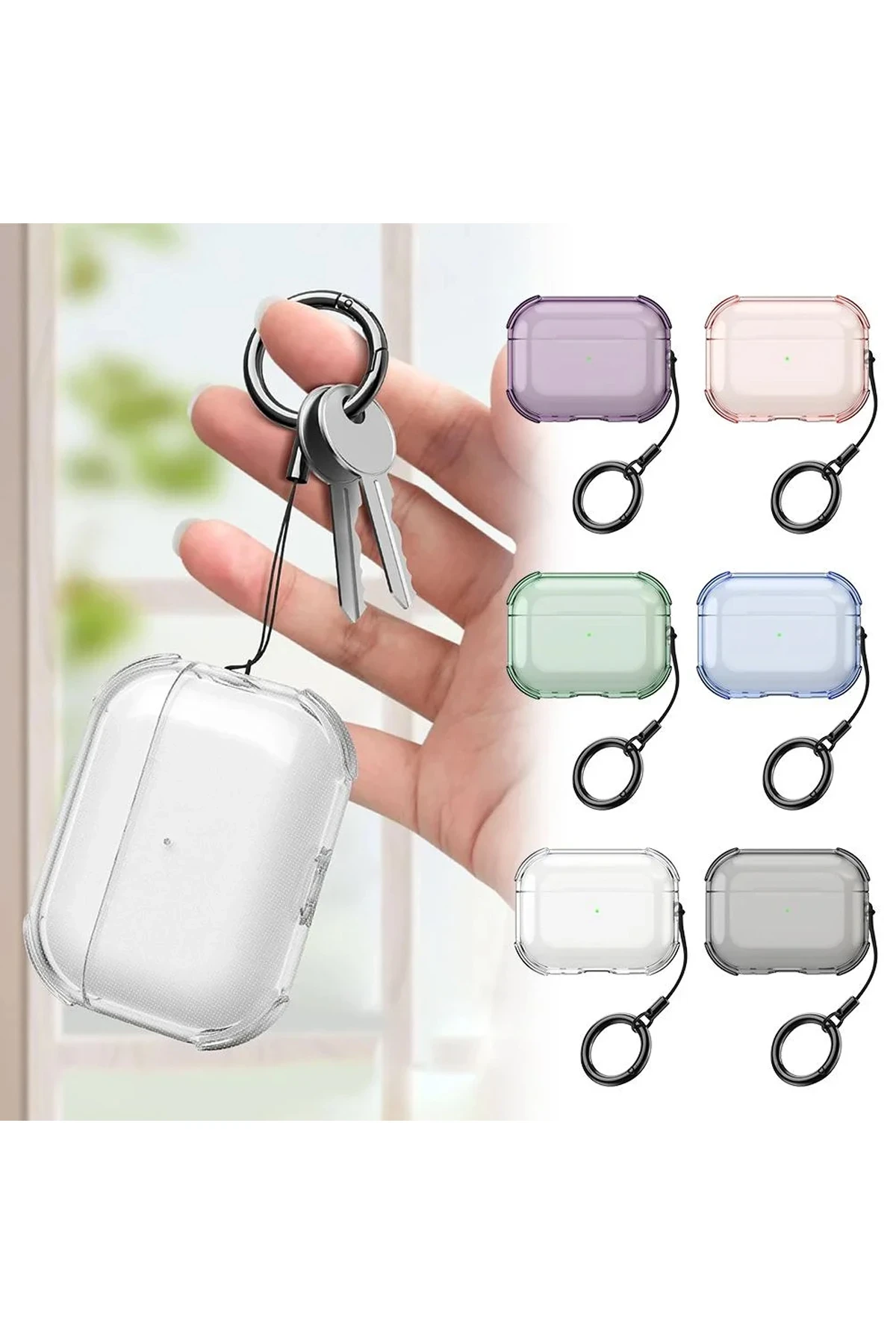 Newface Airpods Pro 3 (3.nesil) Showy Kılıf - Mavi