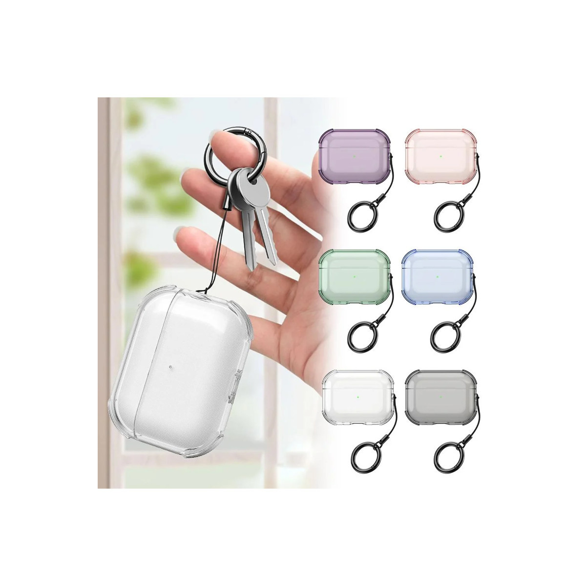 Newface Apple Airpods Pro 3 (3.nesil) Showy Kılıf - Siyah — görsel 8