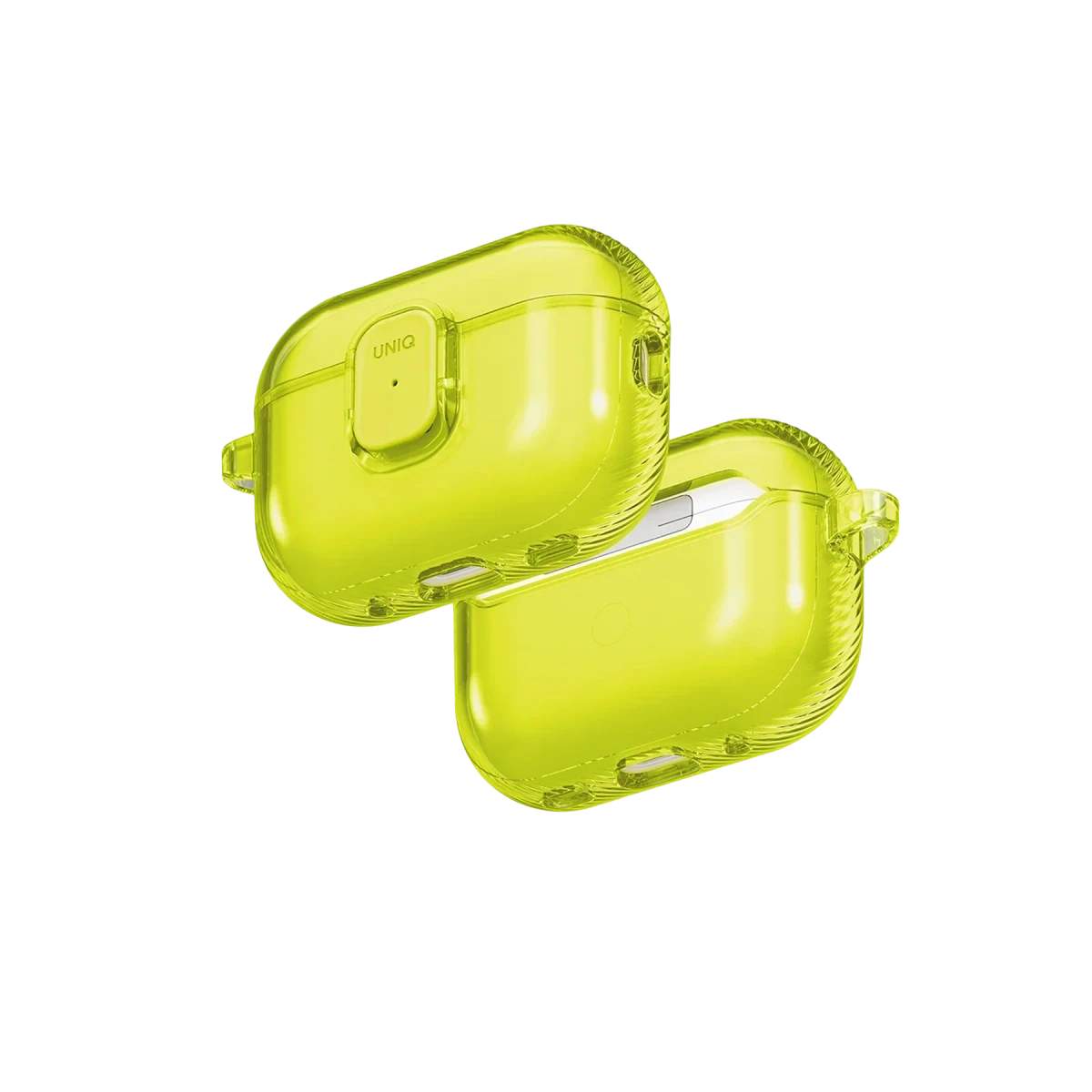 Uniq Apple Airpods Pro 3 (3.nesil) Glase Pro Kilitli Kılıf - Yeşil