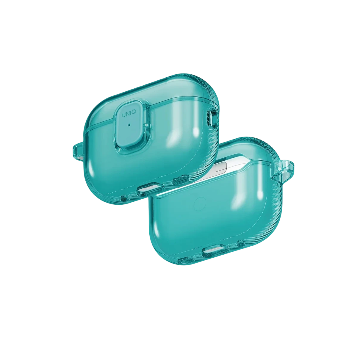 Uniq Apple Airpods Pro 3 (3.nesil) Glase Pro Kilitli Kılıf - Turkuaz