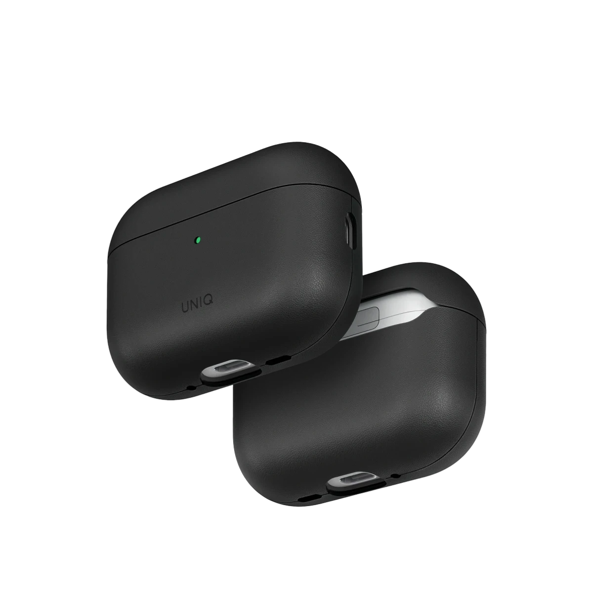 Uniq Apple Airpods Pro 3 (3.nesil) Lyden Vex Deri Kılıf - Siyah