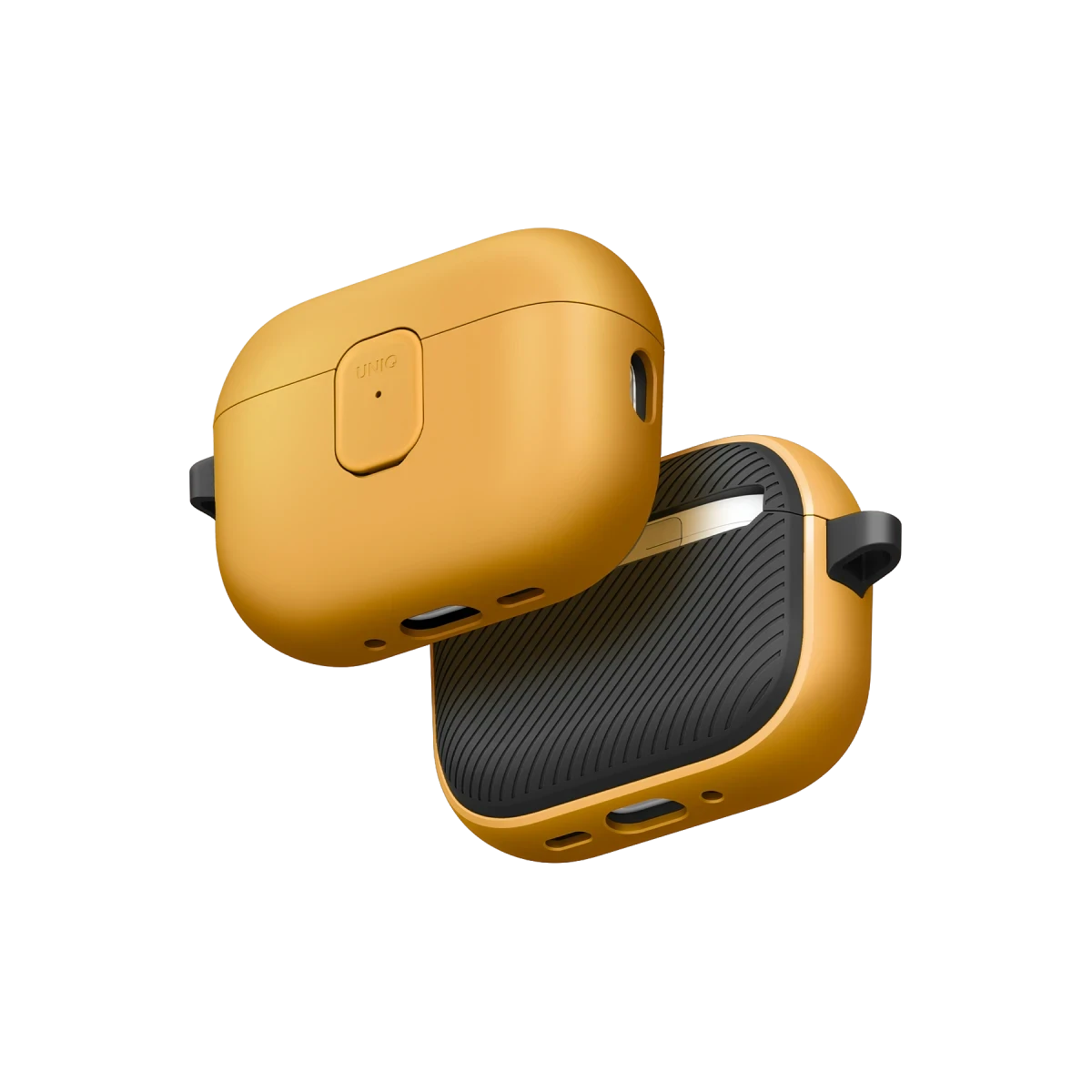 Uniq Apple Airpods Pro 3 (3.nesil) Clyde Kilitli Kılıf - Sarı