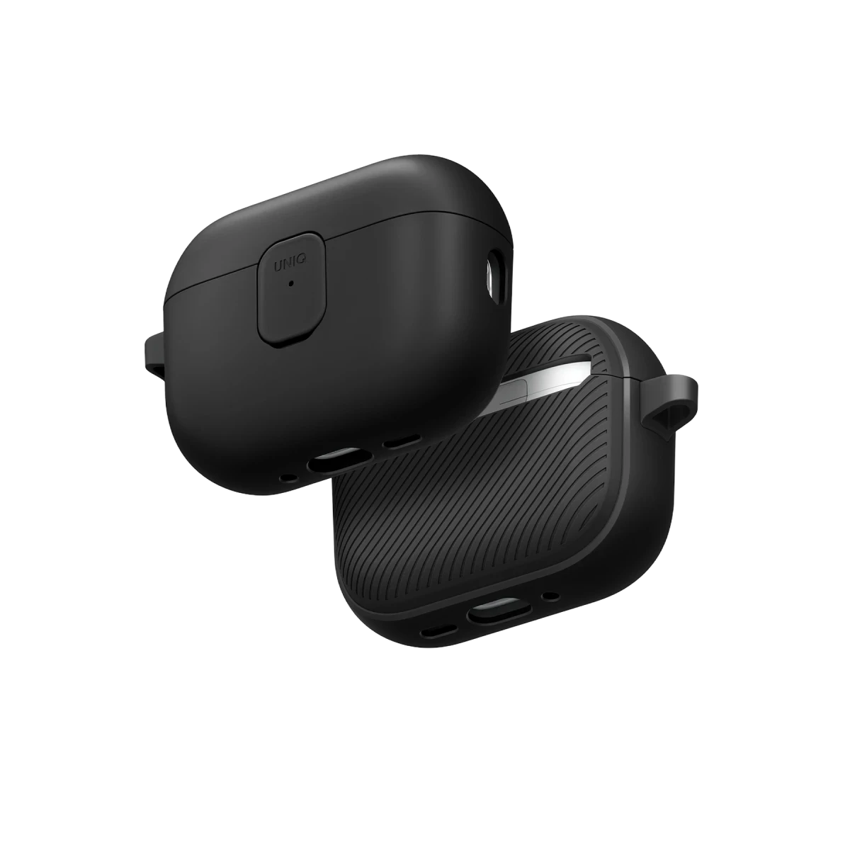 Uniq Apple Airpods Pro 3 (3.nesil) Clyde Kilitli Kılıf - Siyah
