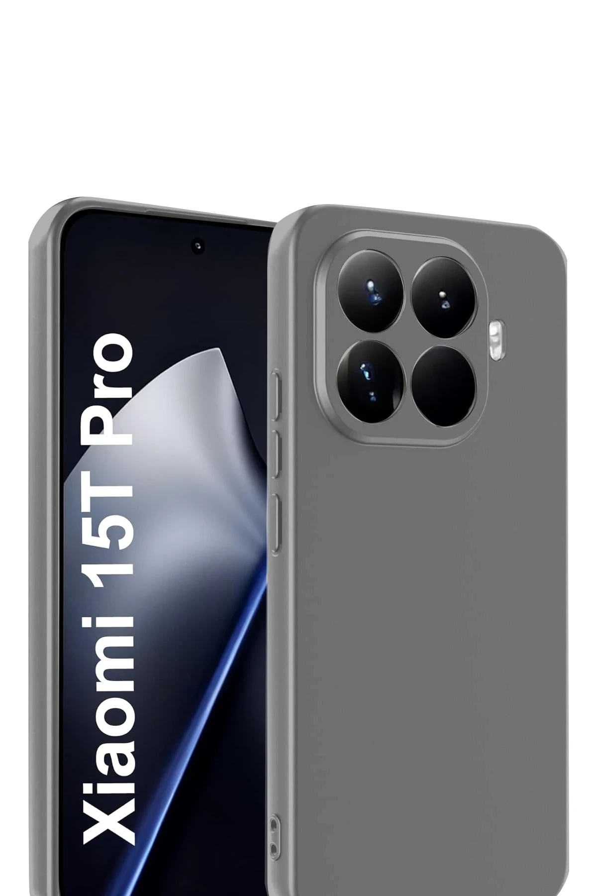Newface Xiaomi Mi 15T Pro First Silikon - Gri — görsel 2