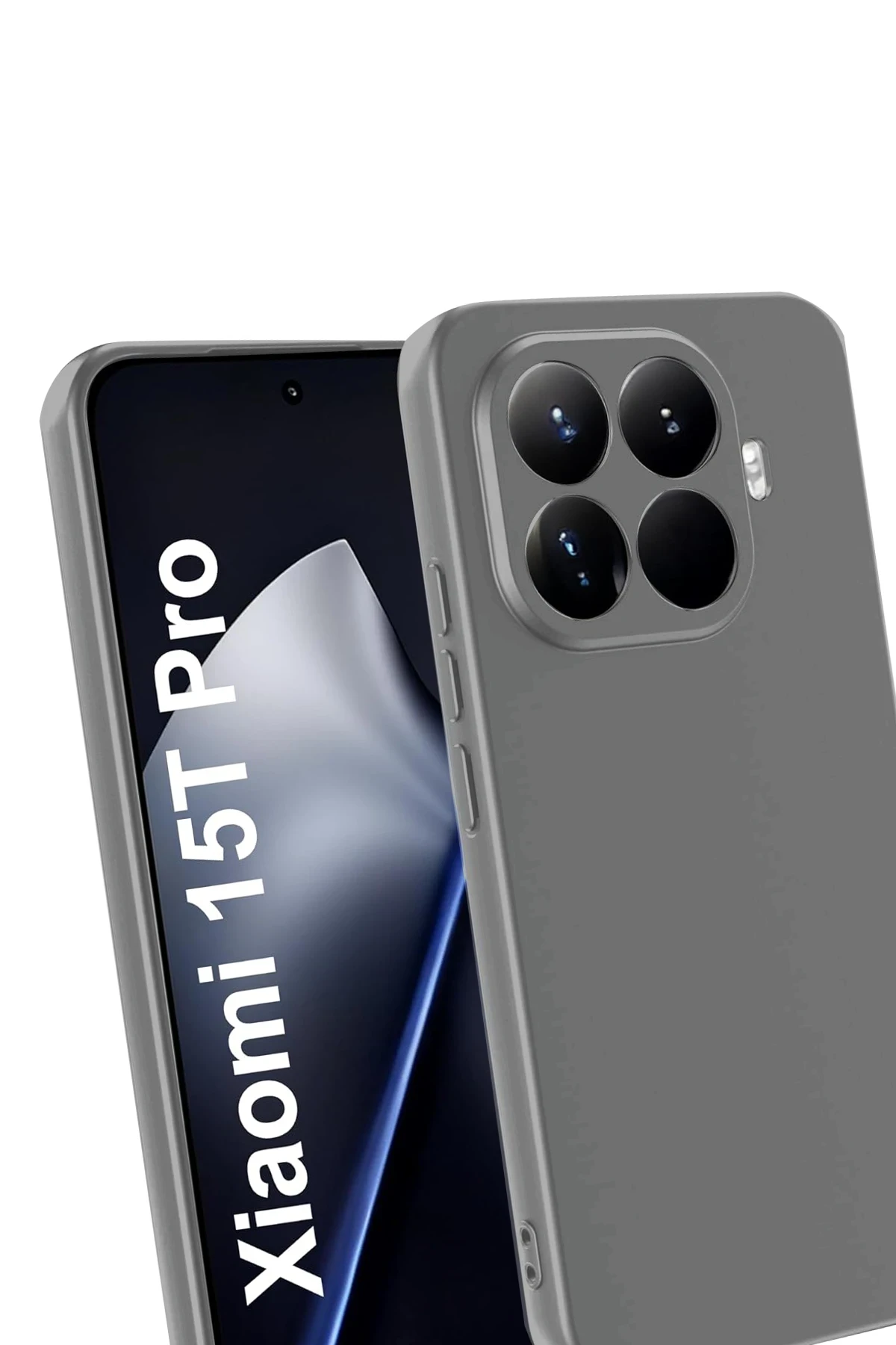 Newface Xiaomi Mi 15T Pro First Silikon - Gri — görsel 3