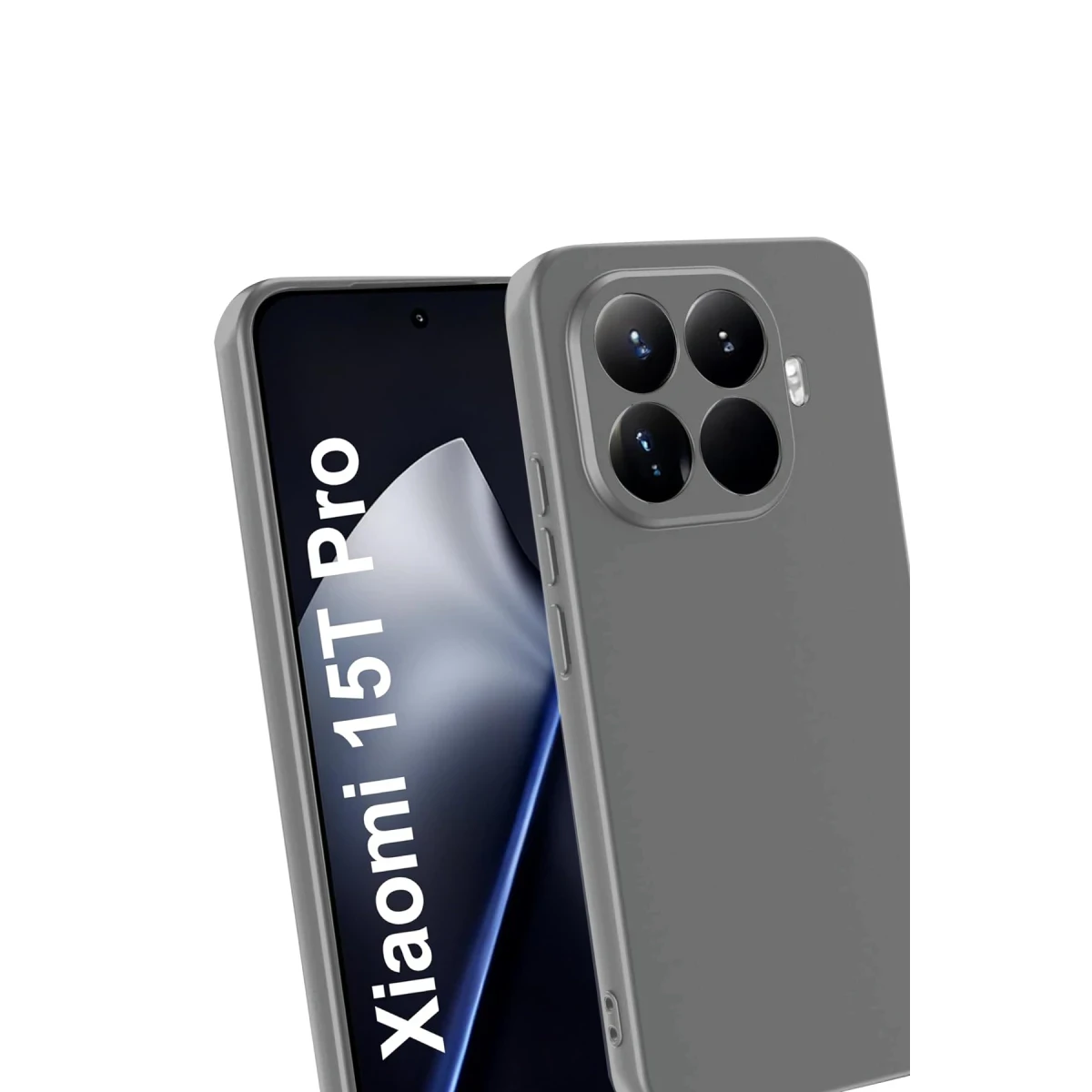 Newface Xiaomi Mi 15T Pro First Silikon - Gri — görsel 6