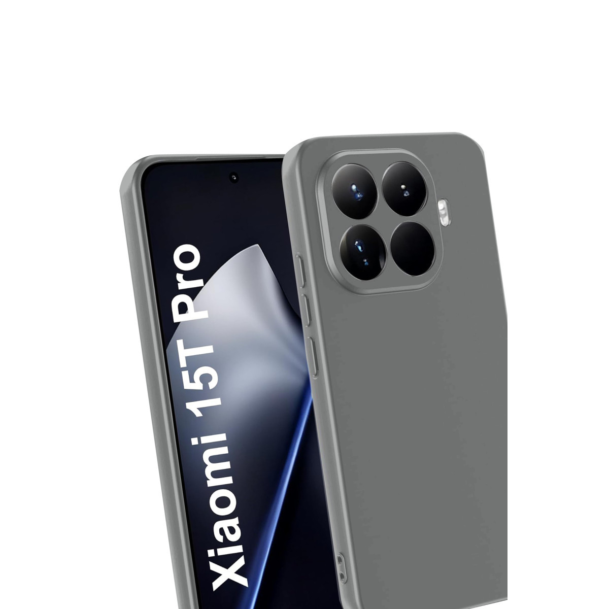 Newface Xiaomi Mi 15T Pro First Silikon - Gri — görsel 9