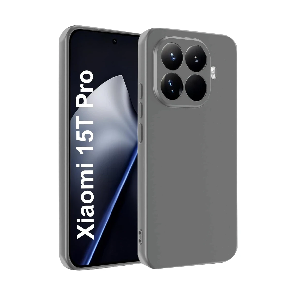Newface Xiaomi Mi 15T Pro First Silikon - Gri — görsel 4